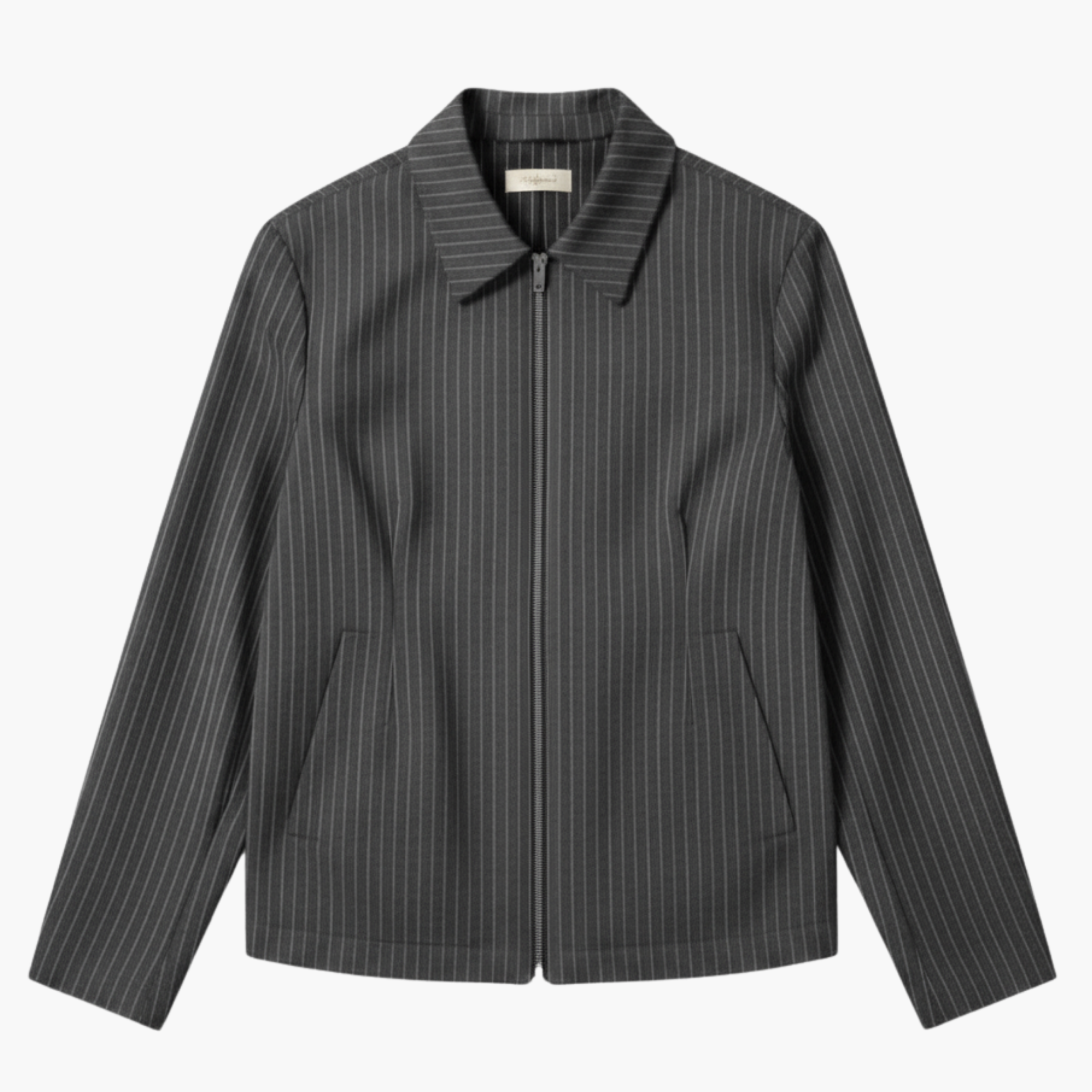 Origen Pleated Jacket - Gris Oscuro
