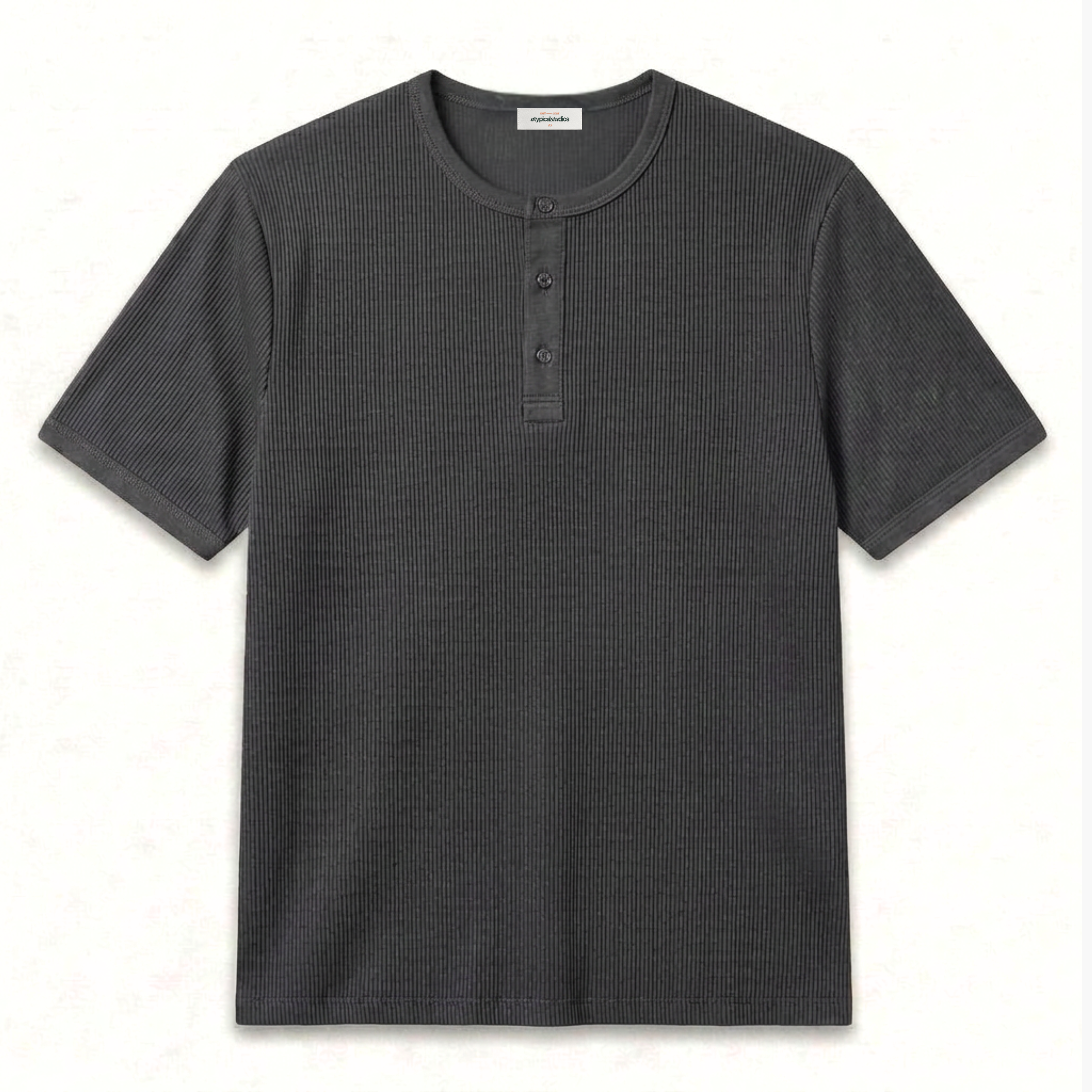 The Heritage Tee - Deep Charcoal