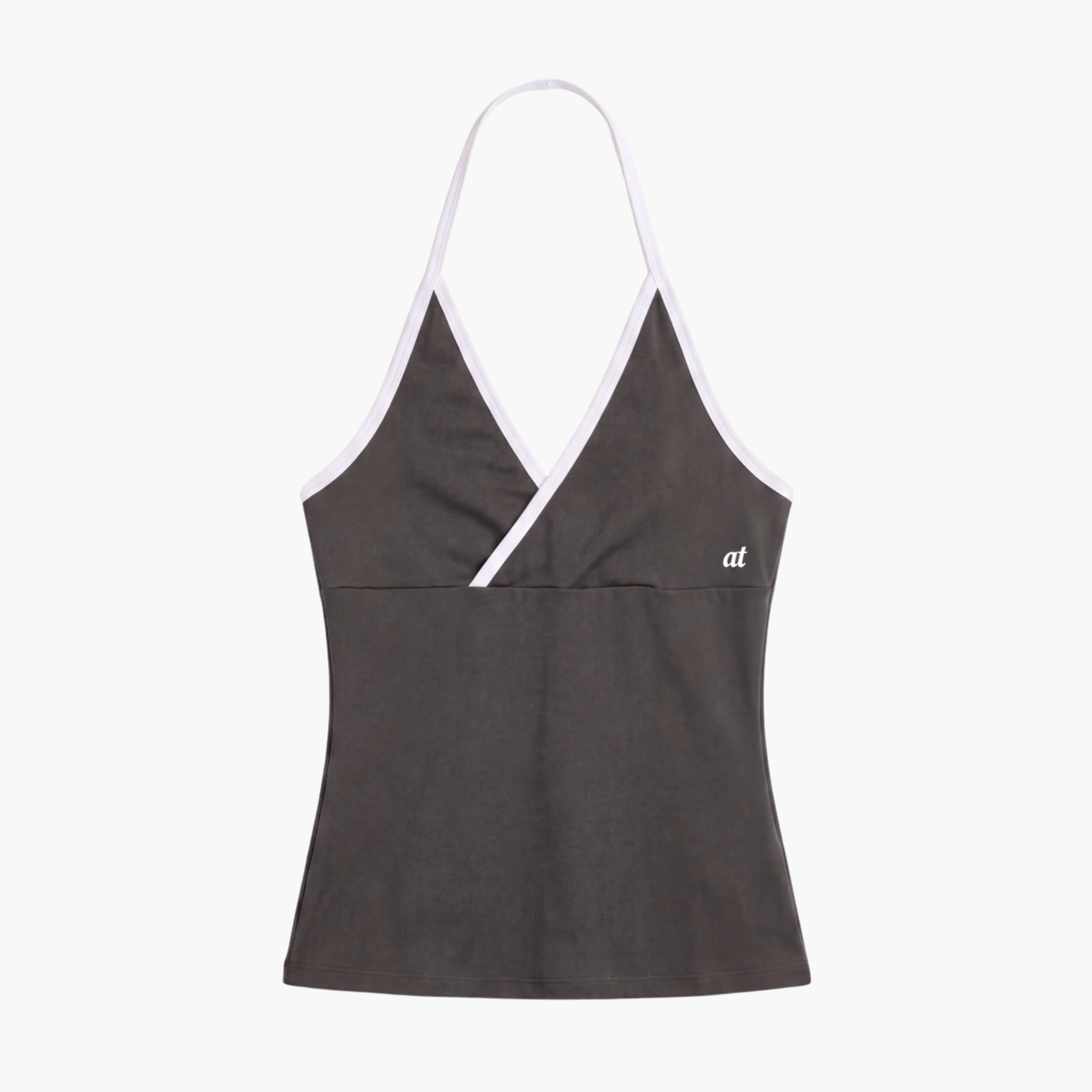 Crossed Top - Grey