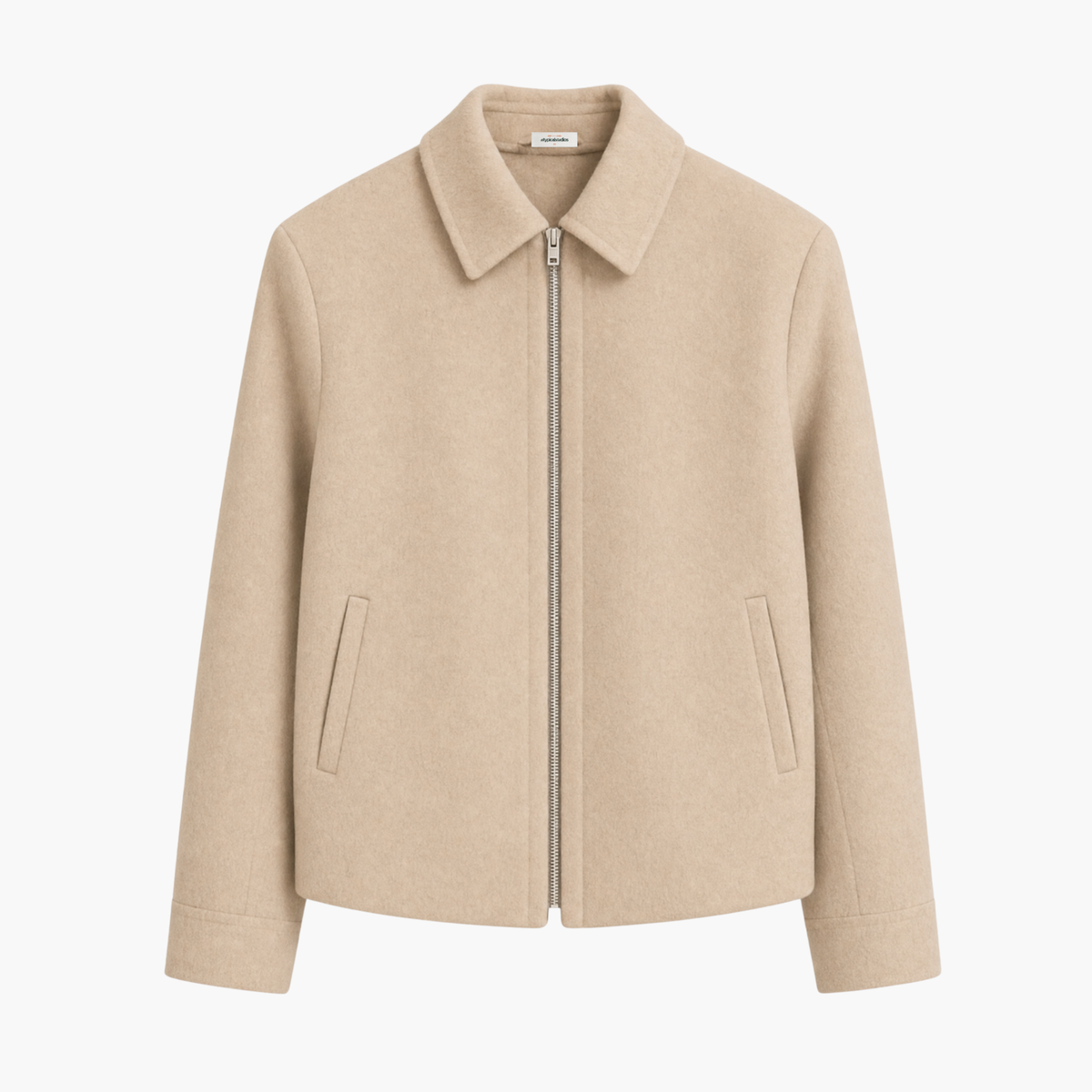 The Zip-Up Jacket - Sandy