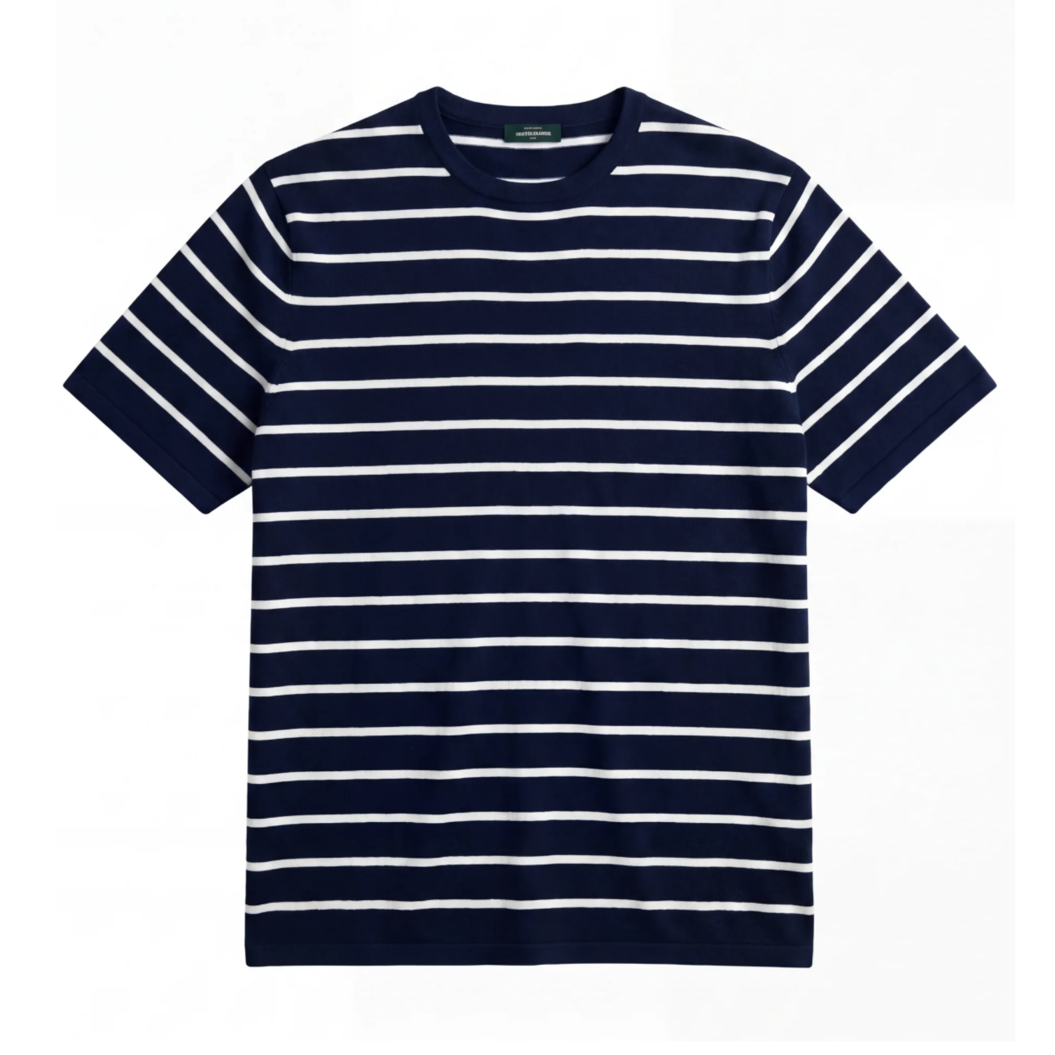 Capri Knit Tee - Navy Blue