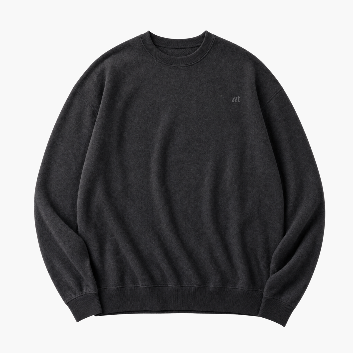 Velvet Crewneck – Noir