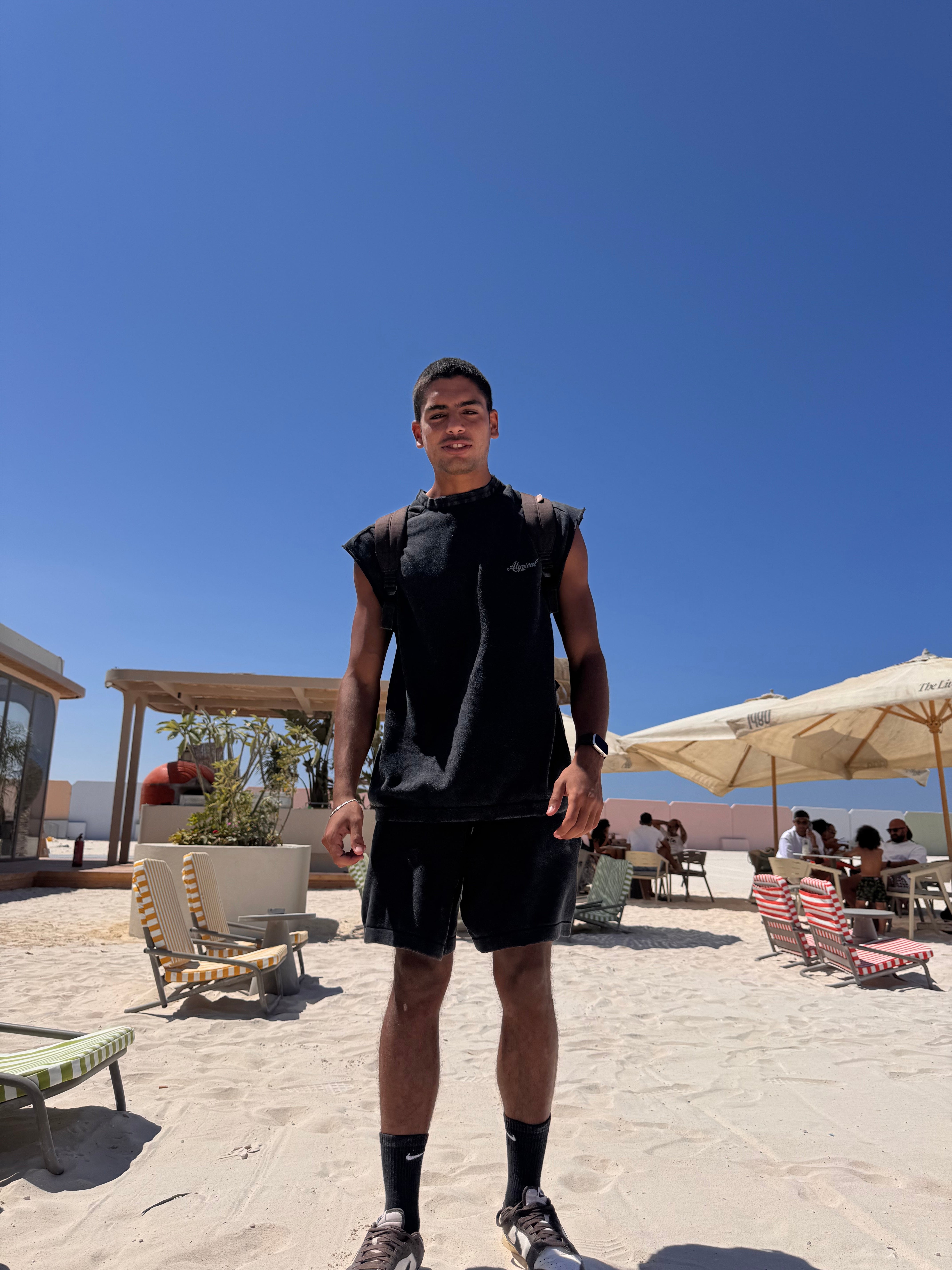 The Tramado Shorts - Negro Lavado