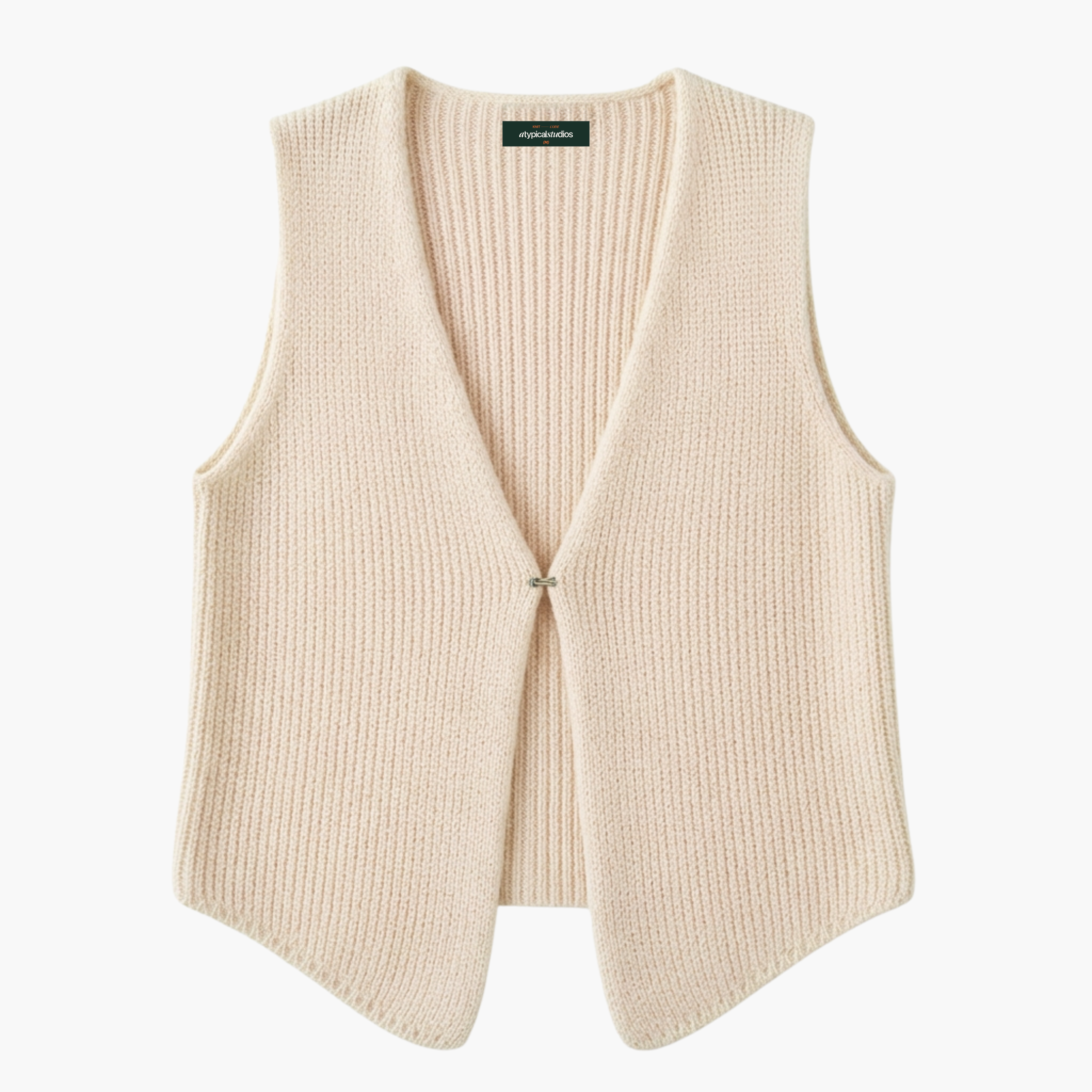 Knit Vest - Mars Eclipse - Beige