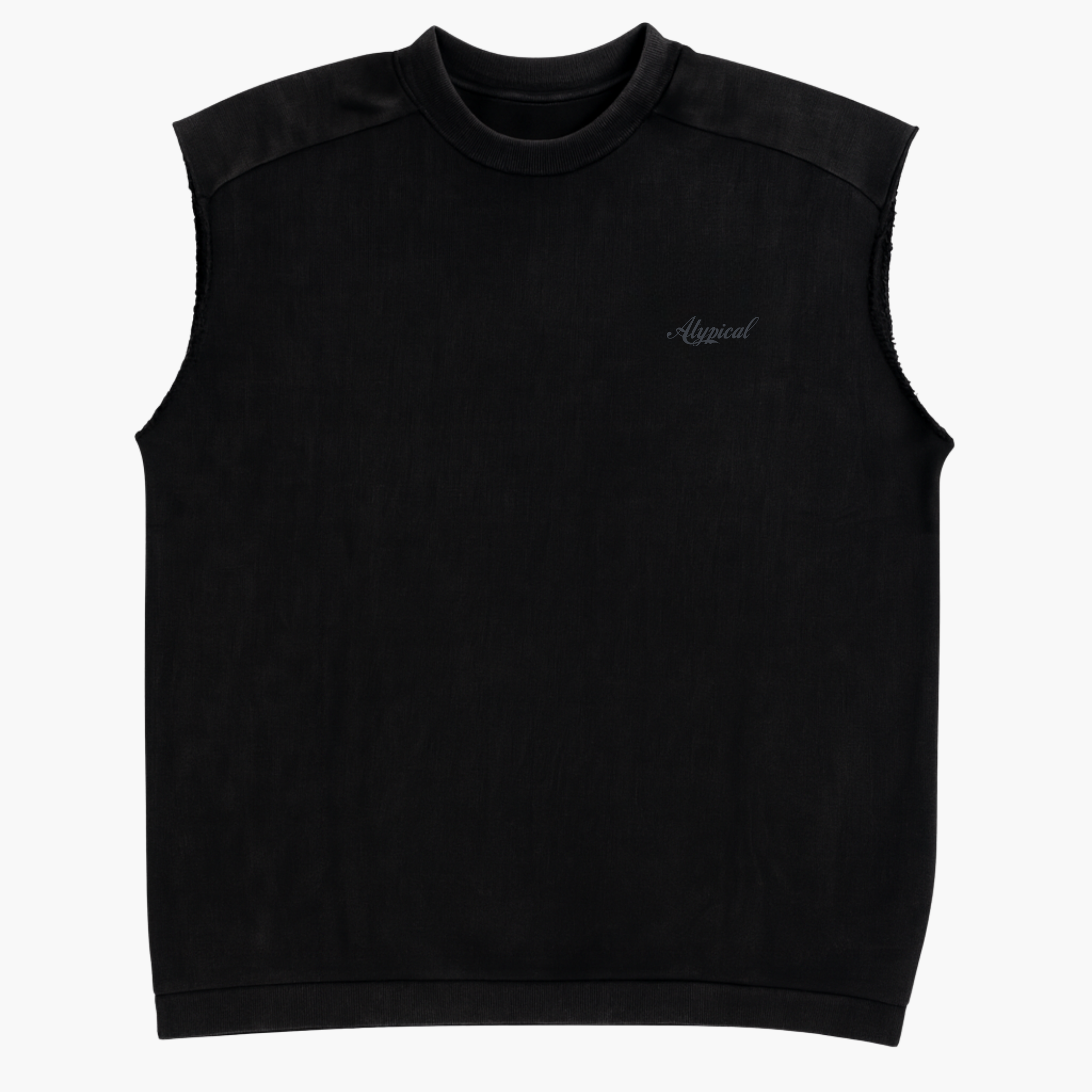Tramado Tank - Negro Lavado
