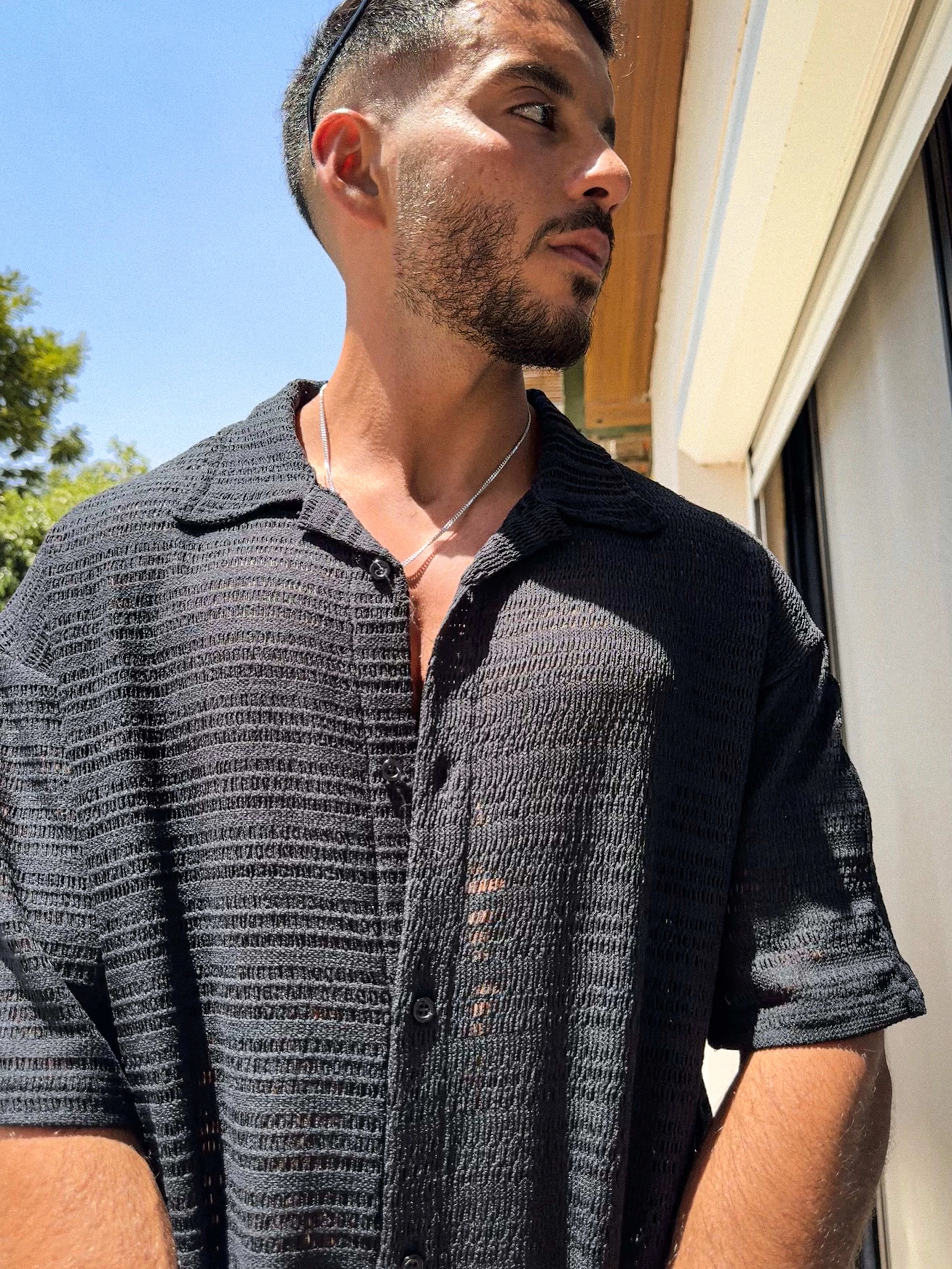 Luz Claro Shirt - Negro