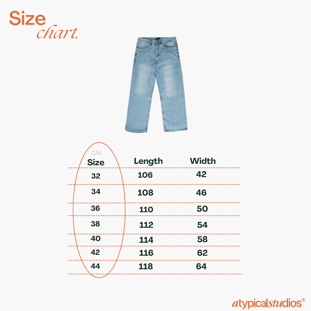 Marked Denim Cloud Wash