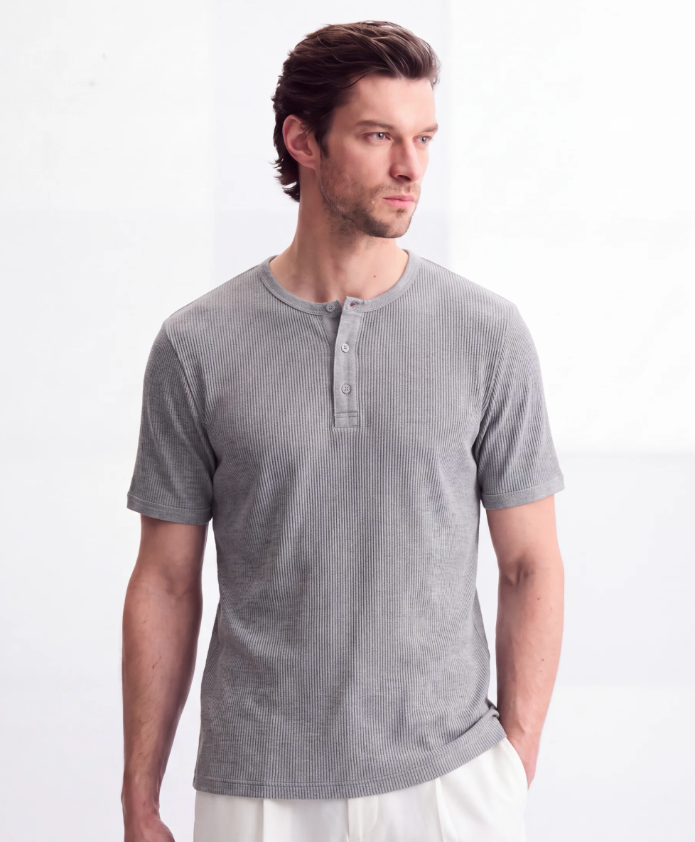 The Heritage Tee - Ash grey