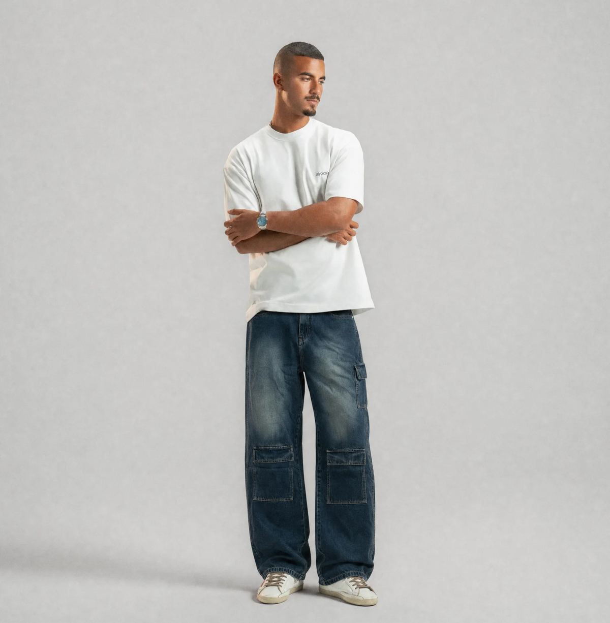 Baggy Denim - Dark Blue