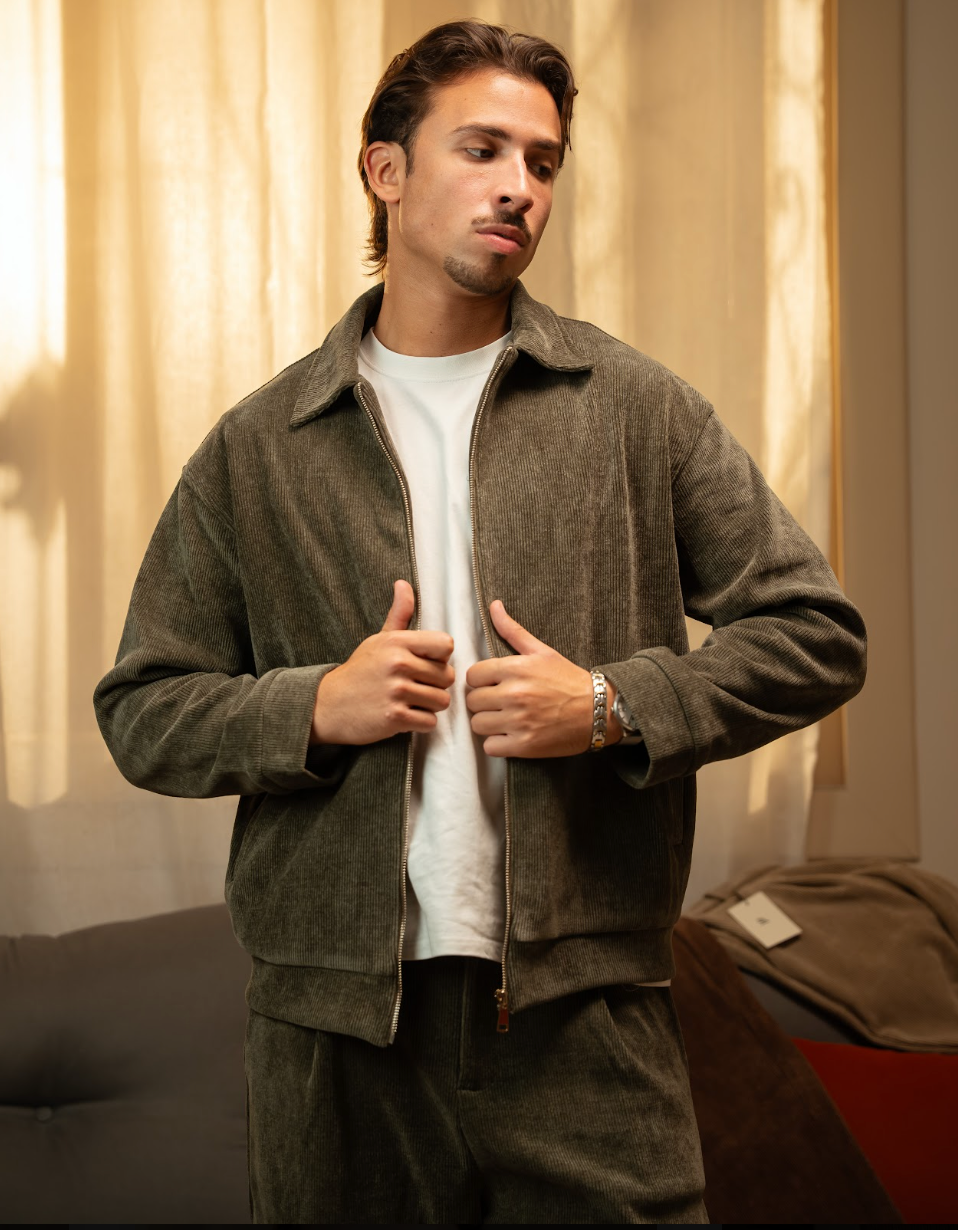 The Static Jacket - Green