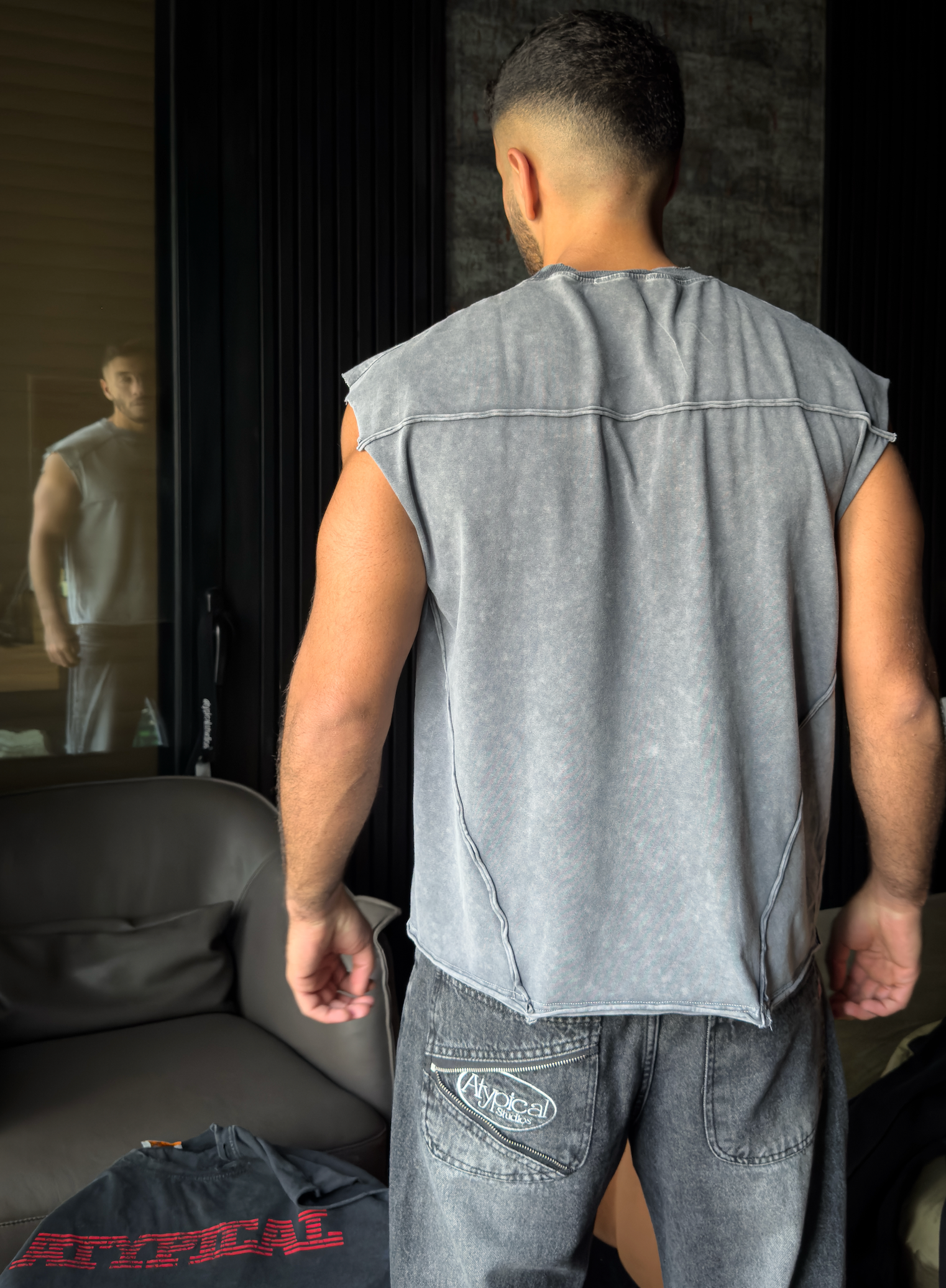 Capa Tank – Washed Gris