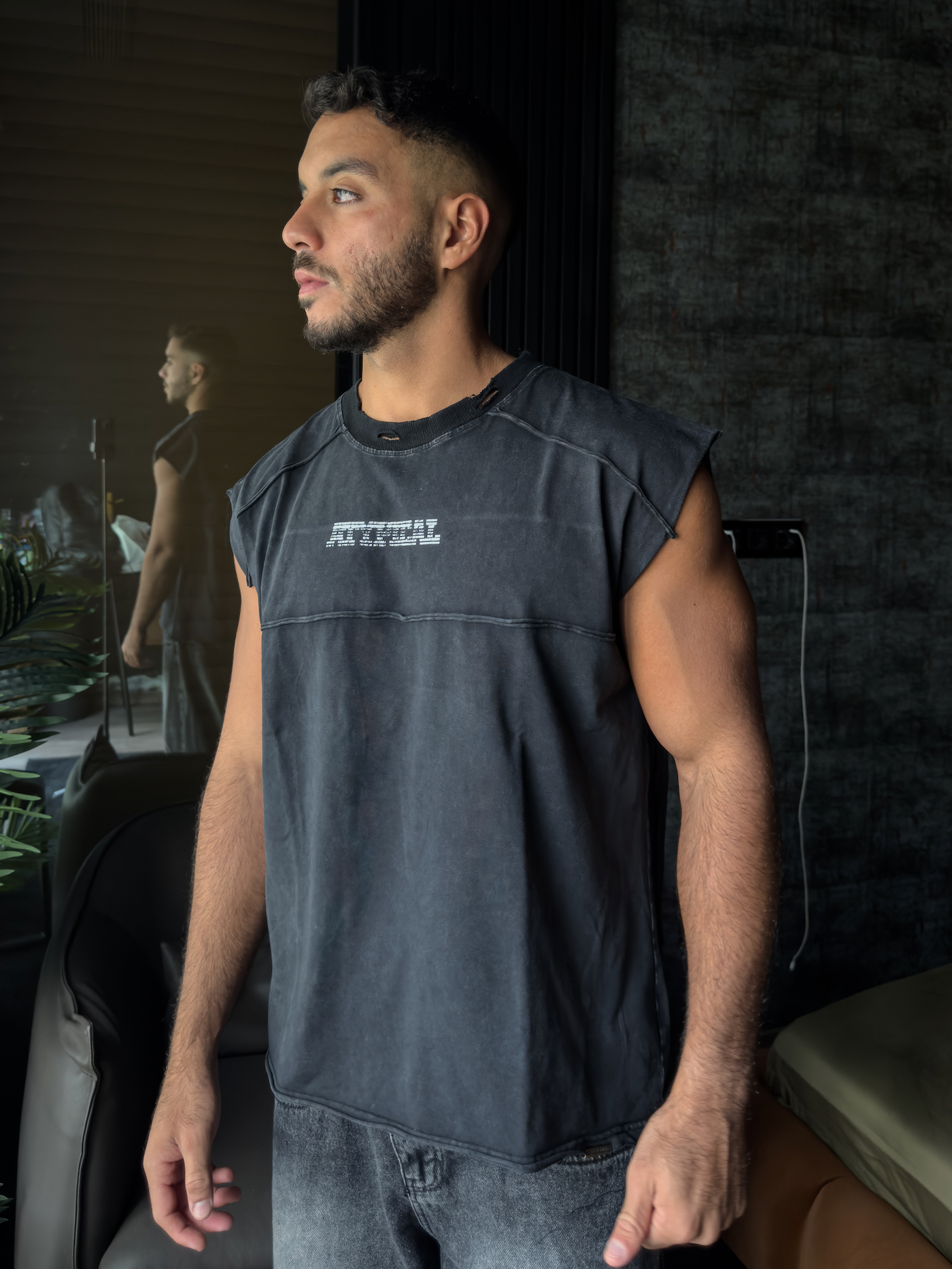 Capa Tank – Washed Negro