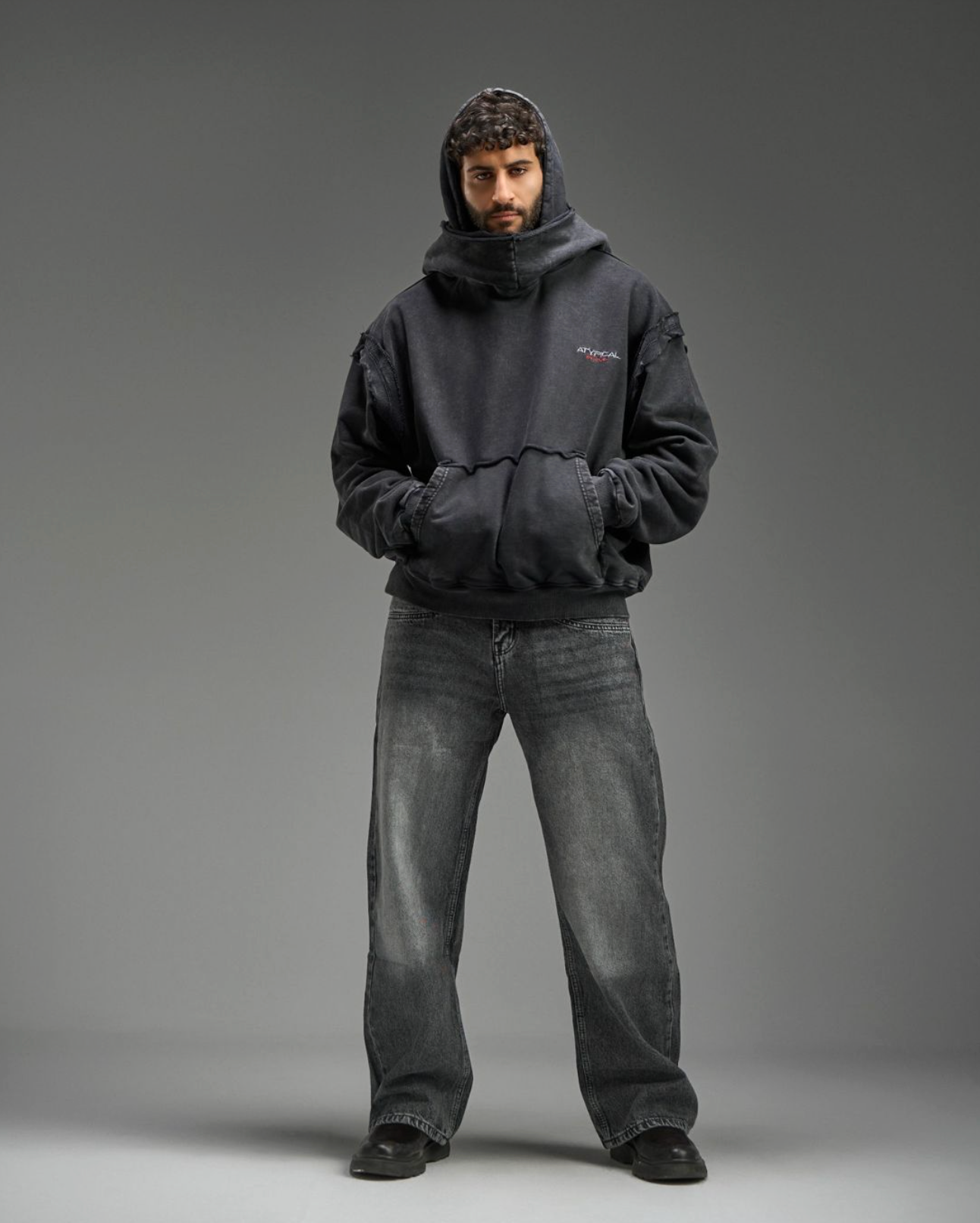 Dual Hood - Washed Negro