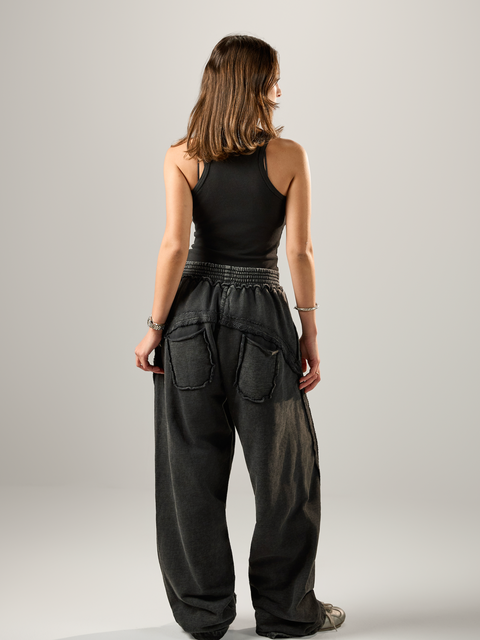 Type “R01” Ridge Sweatpants - Washed Negro