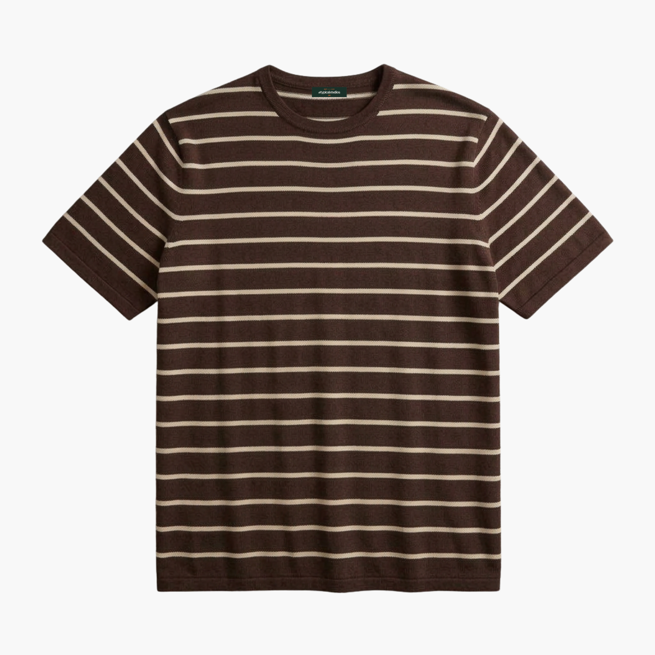Capri Knit Tee - Chestnut