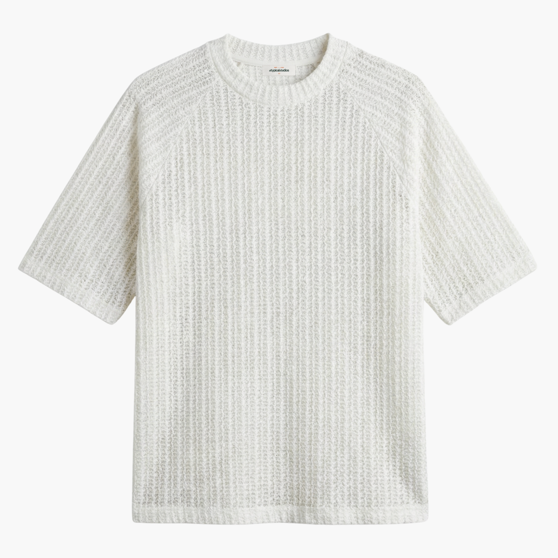 The Textured Tee – Blanco