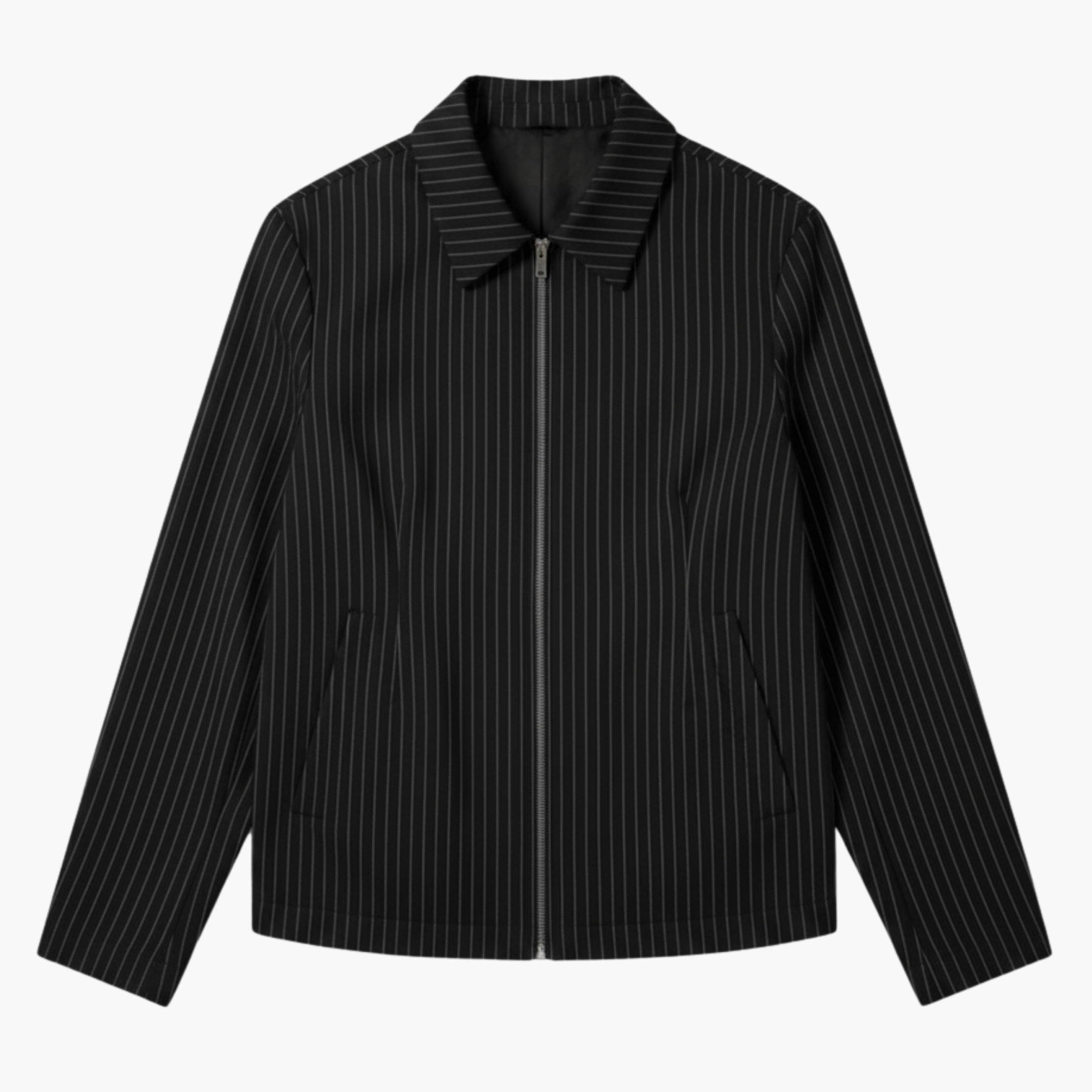 Origen Pleated Jacket - Negro