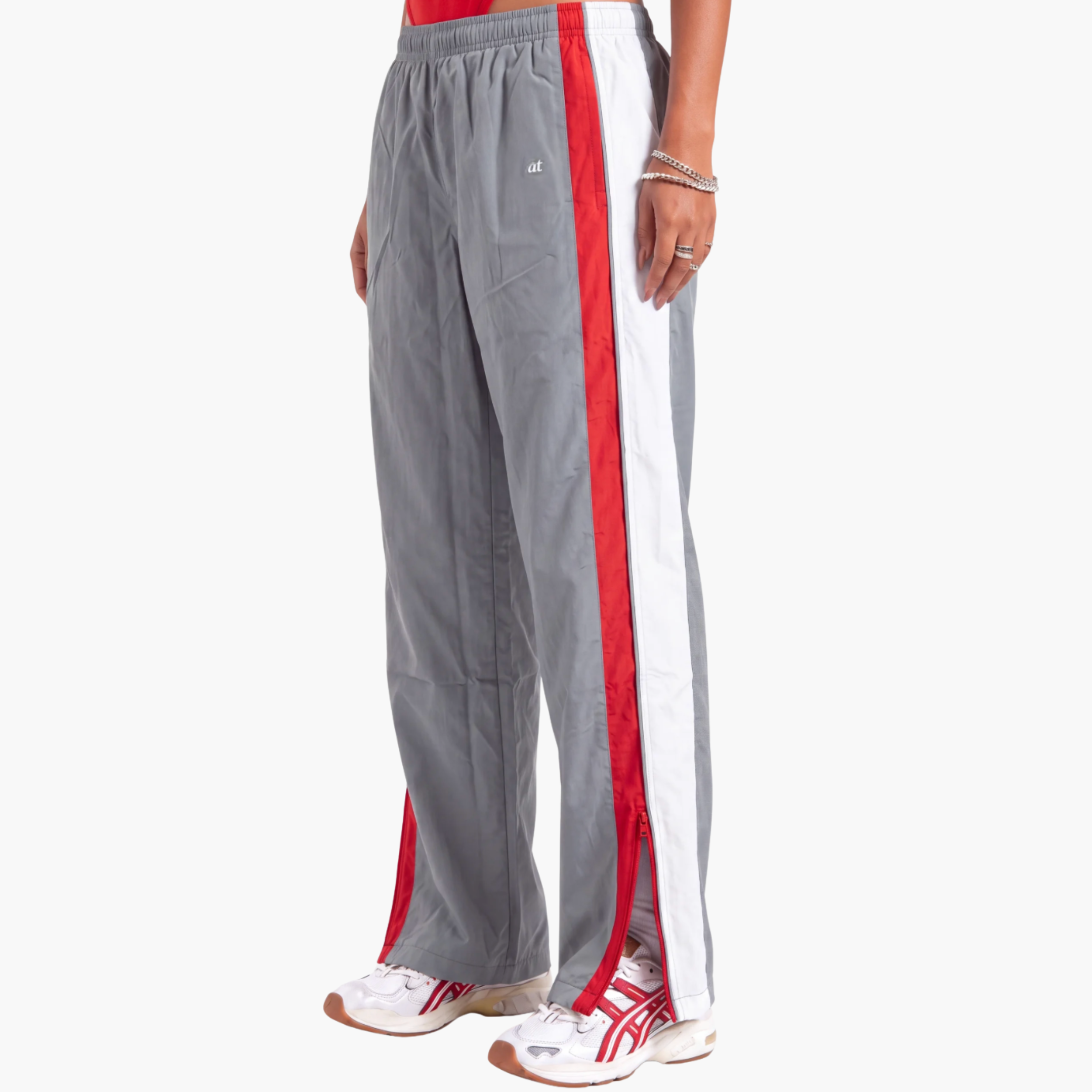 Contrast Joggers - Grey