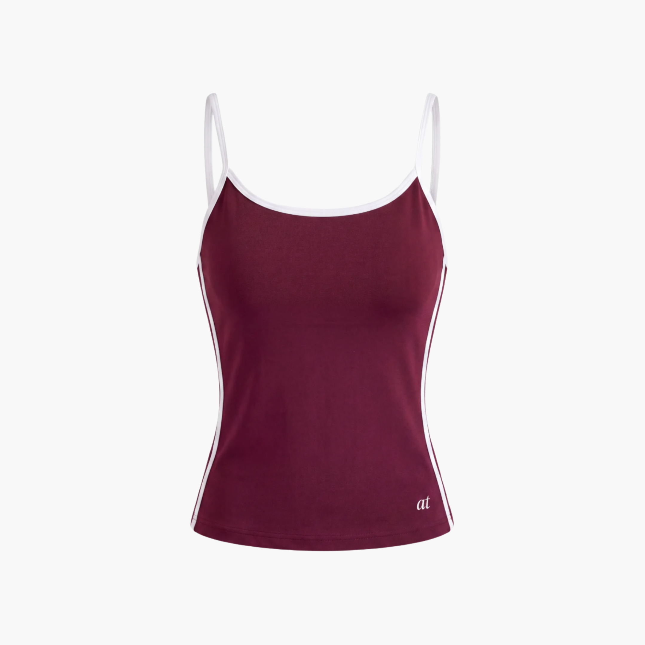 Lined Top - Burgundy