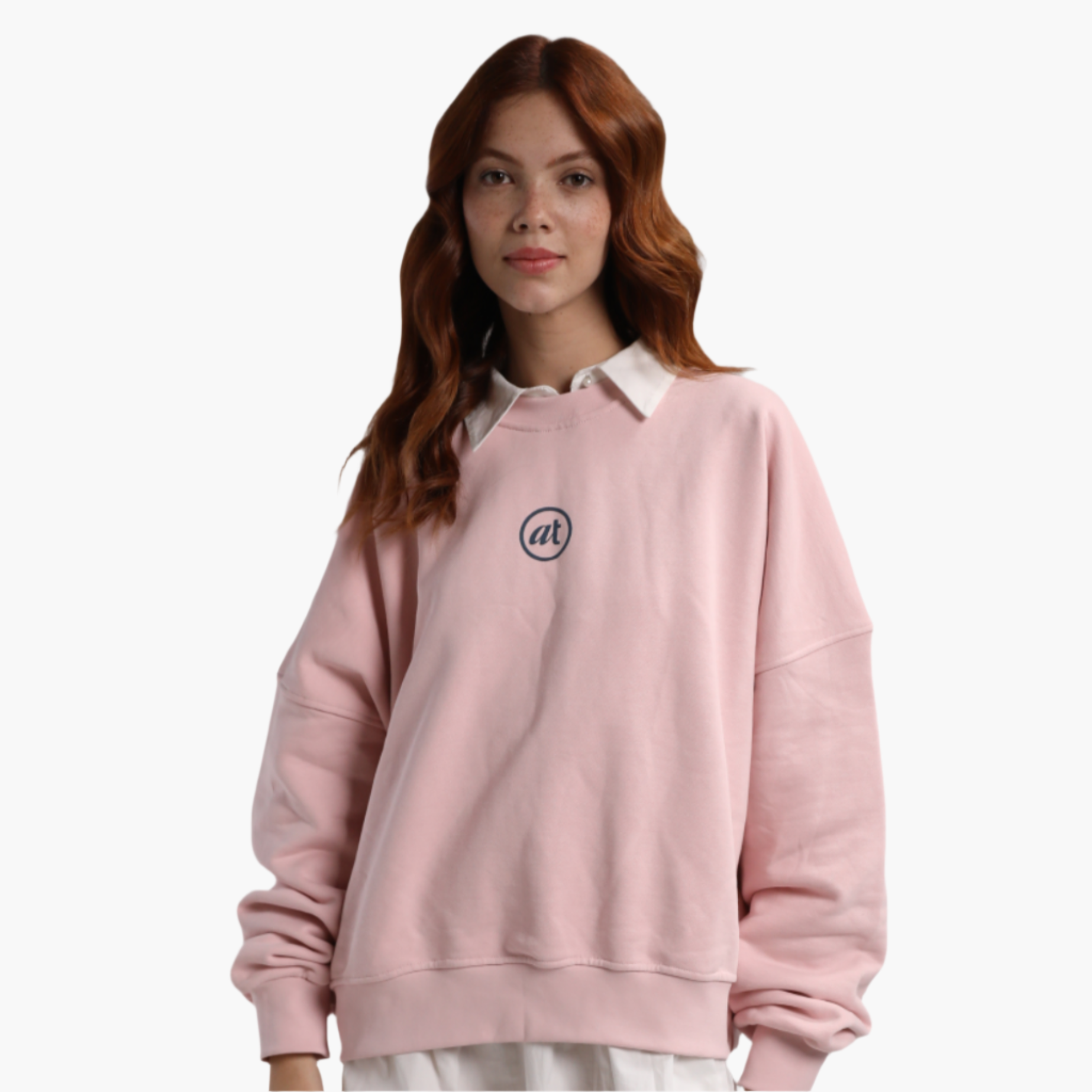 Signature Crew In Baby Pink