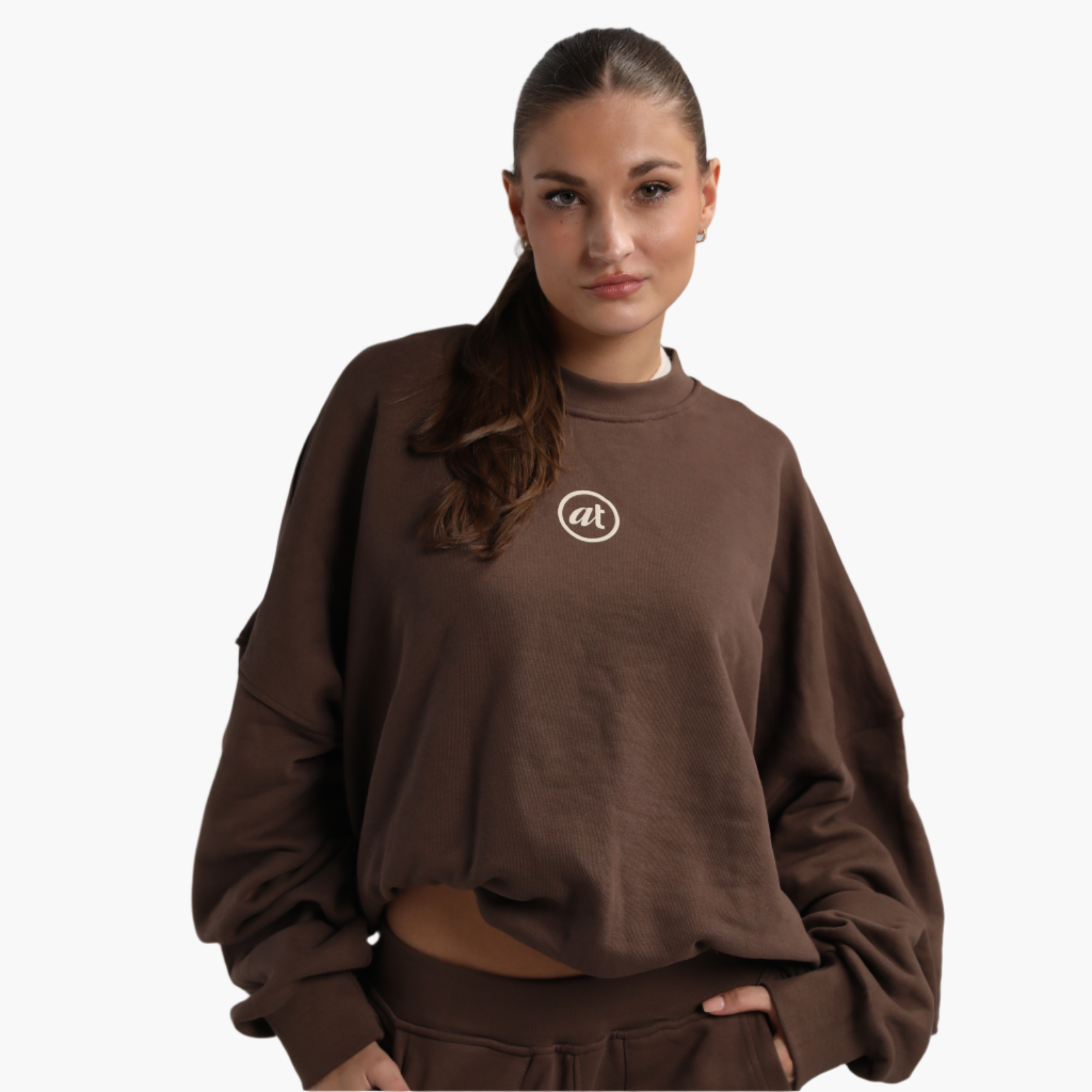 Signature Crew In Brown