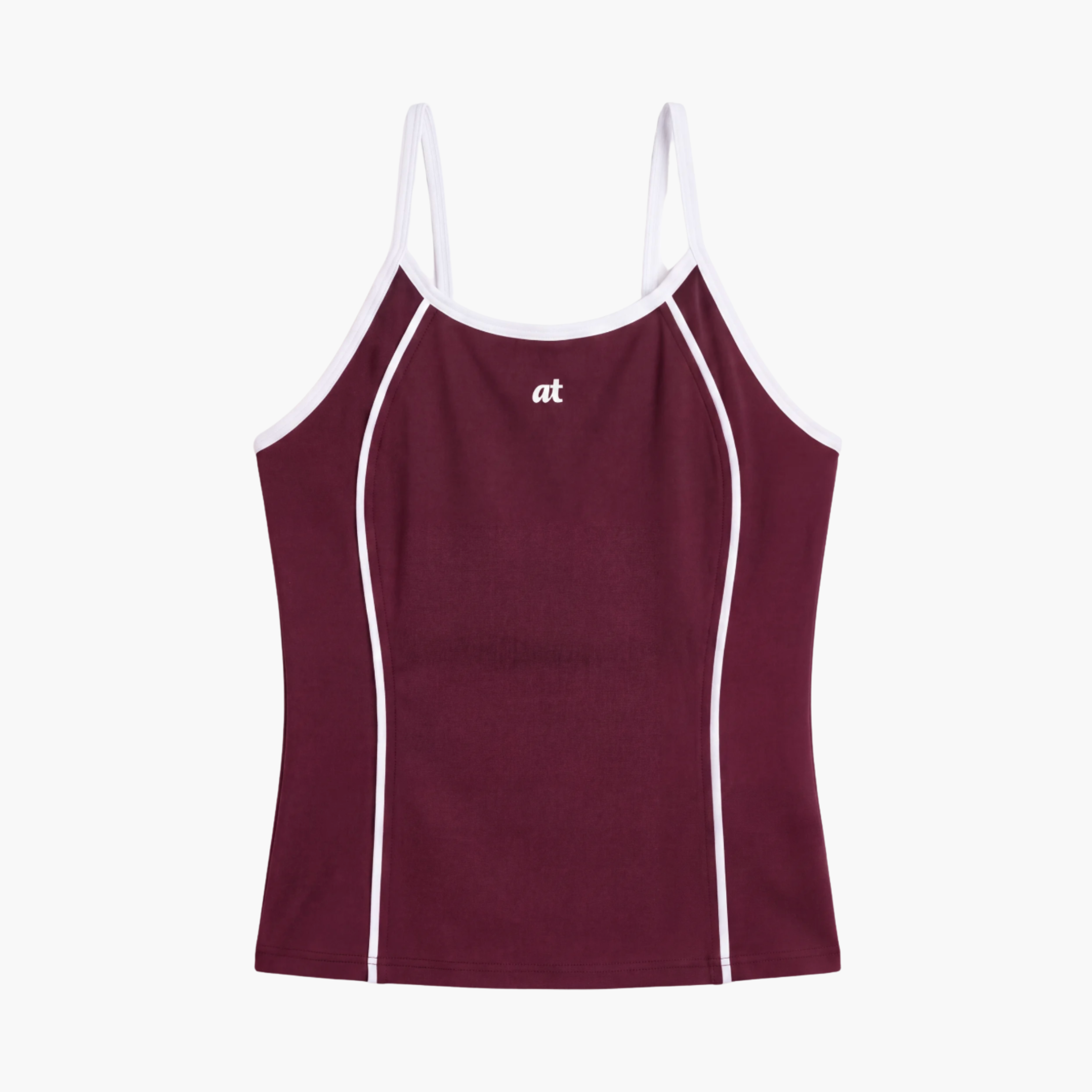 Double Lined Top - Burgundy