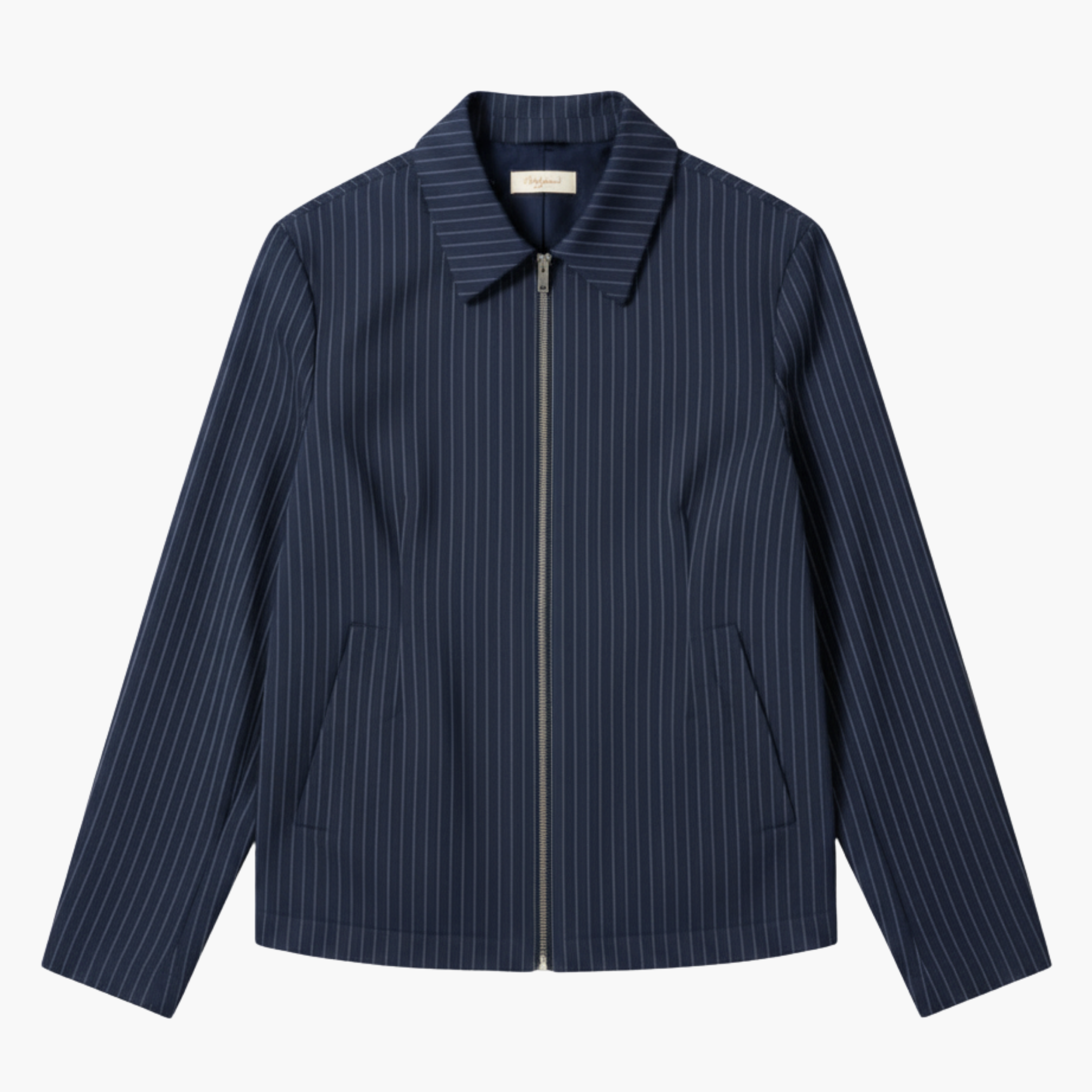 Origen Pleated Jacket - Azul Marino