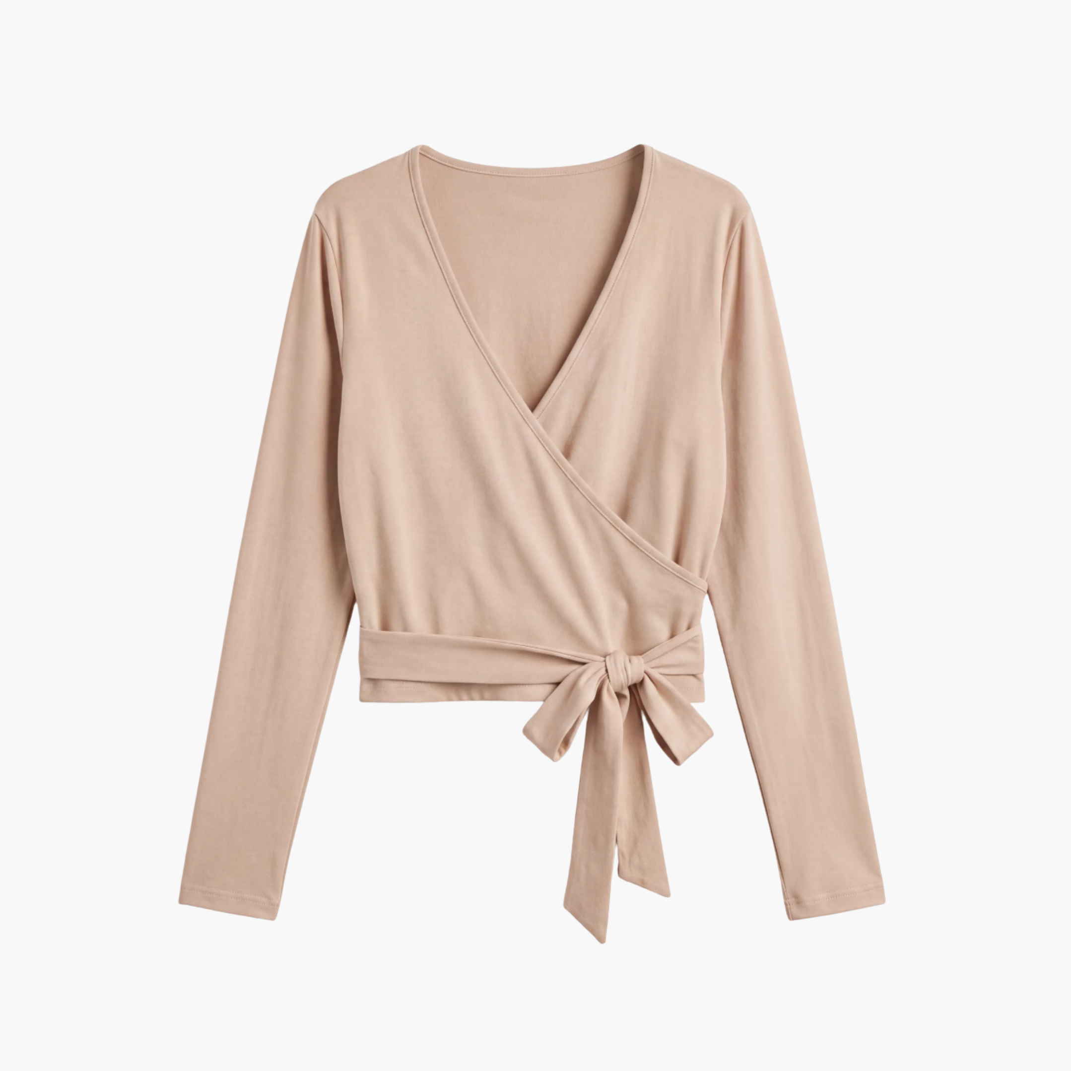 Wrap Top - Beige