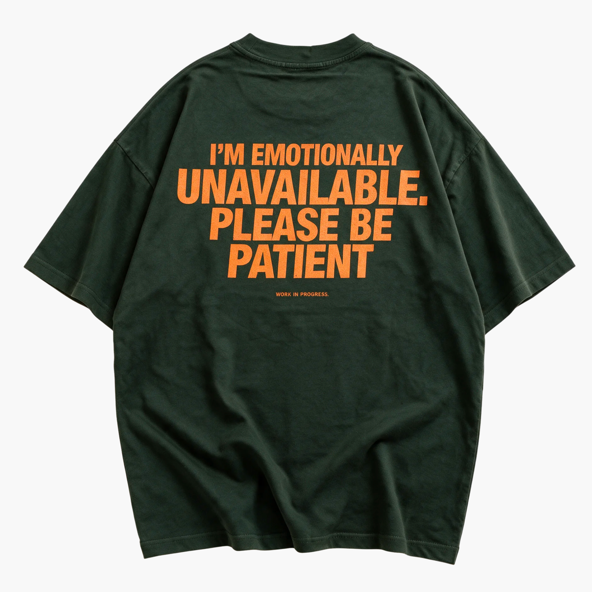 Silent Statement Tee - G X Orange