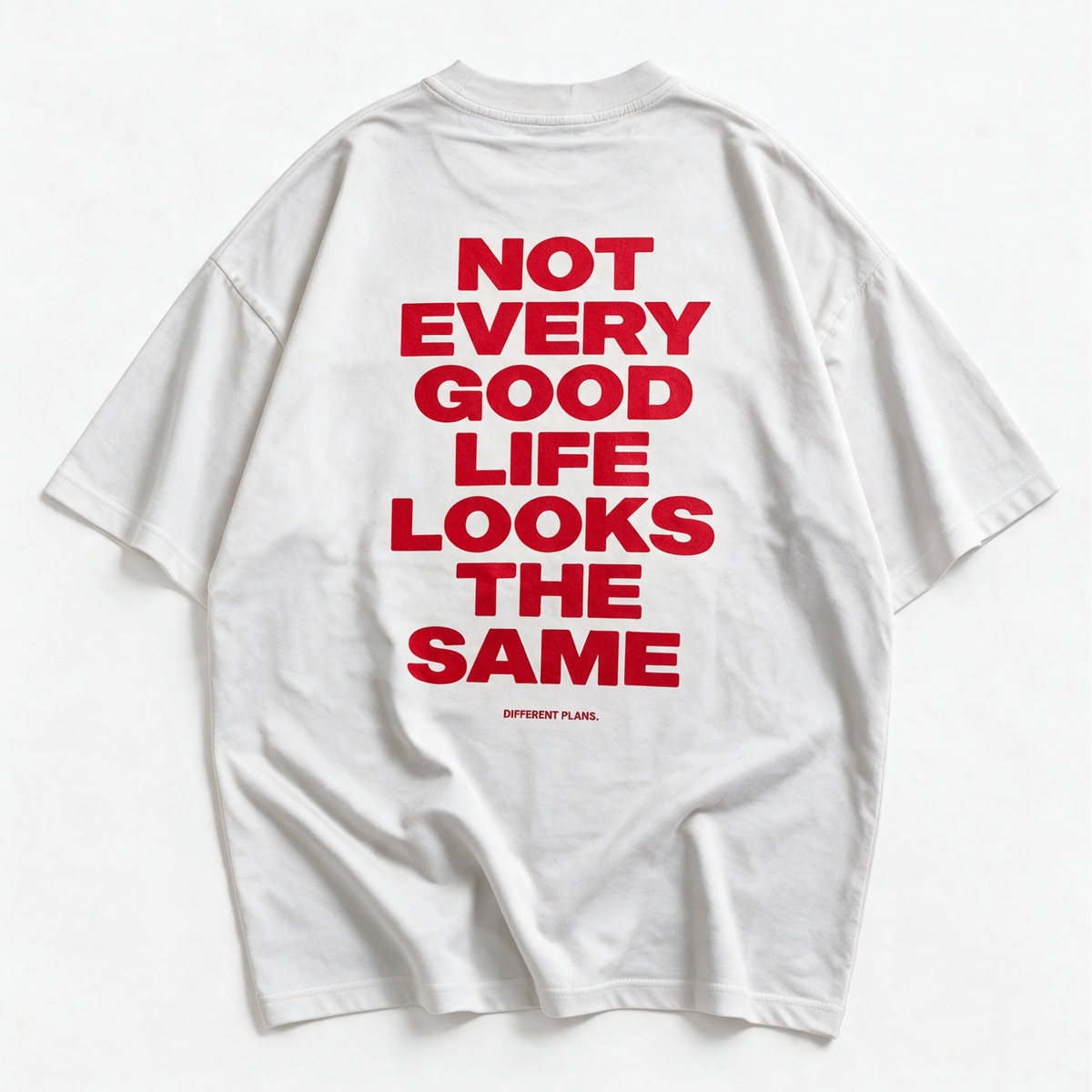 Silent Statement Tee - Blanco