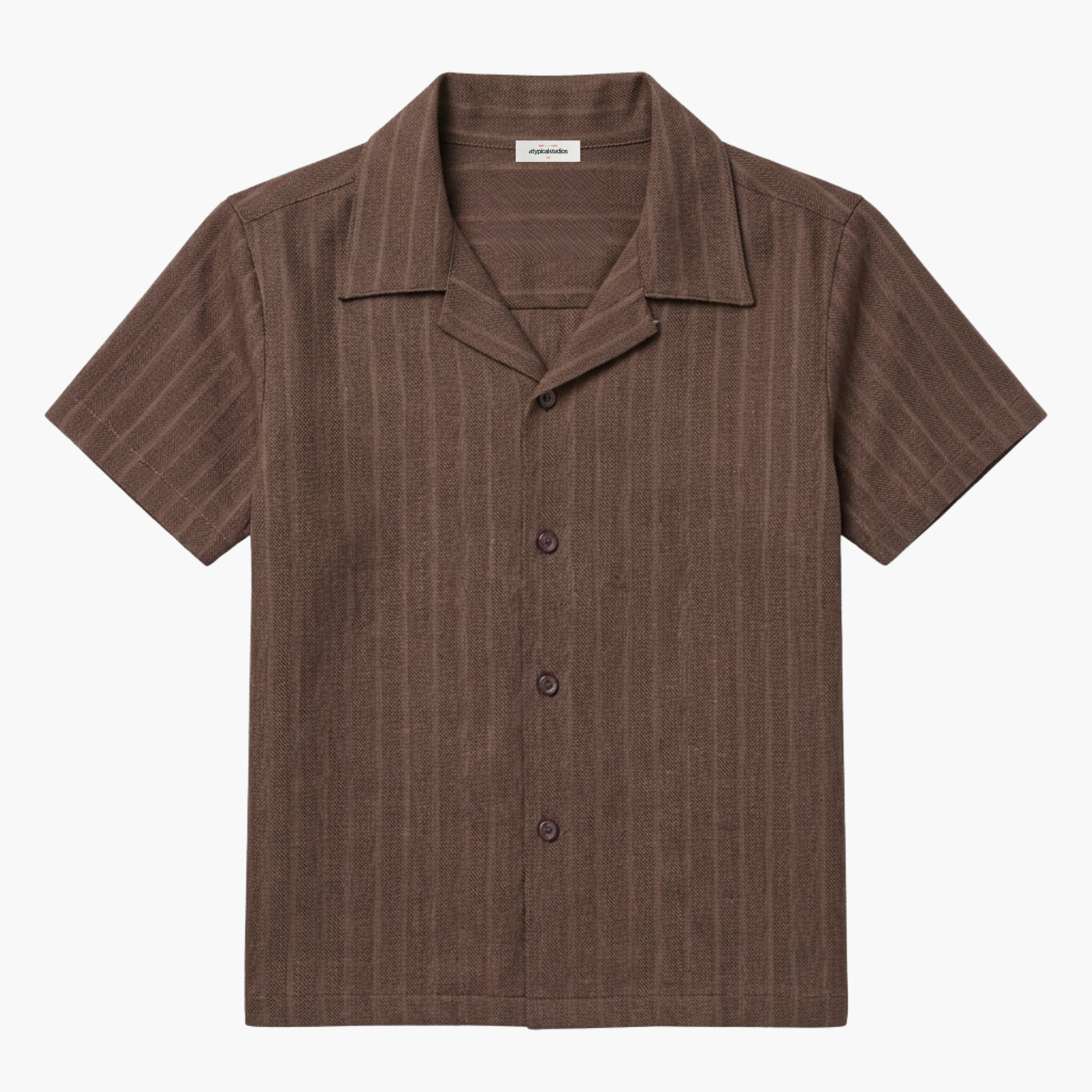 The Line Shirt - Cocoa