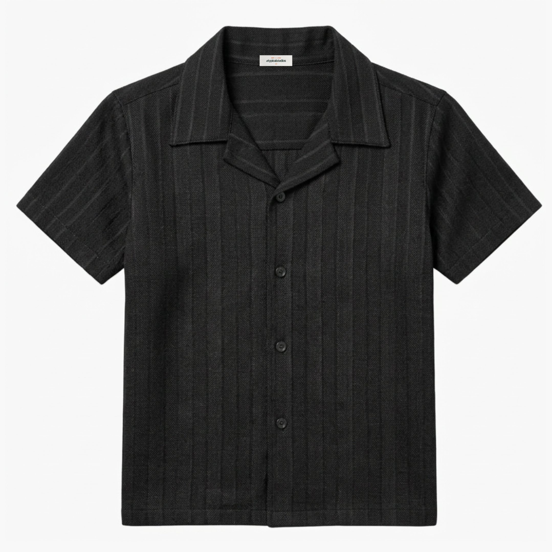 The Line Shirt - Noir