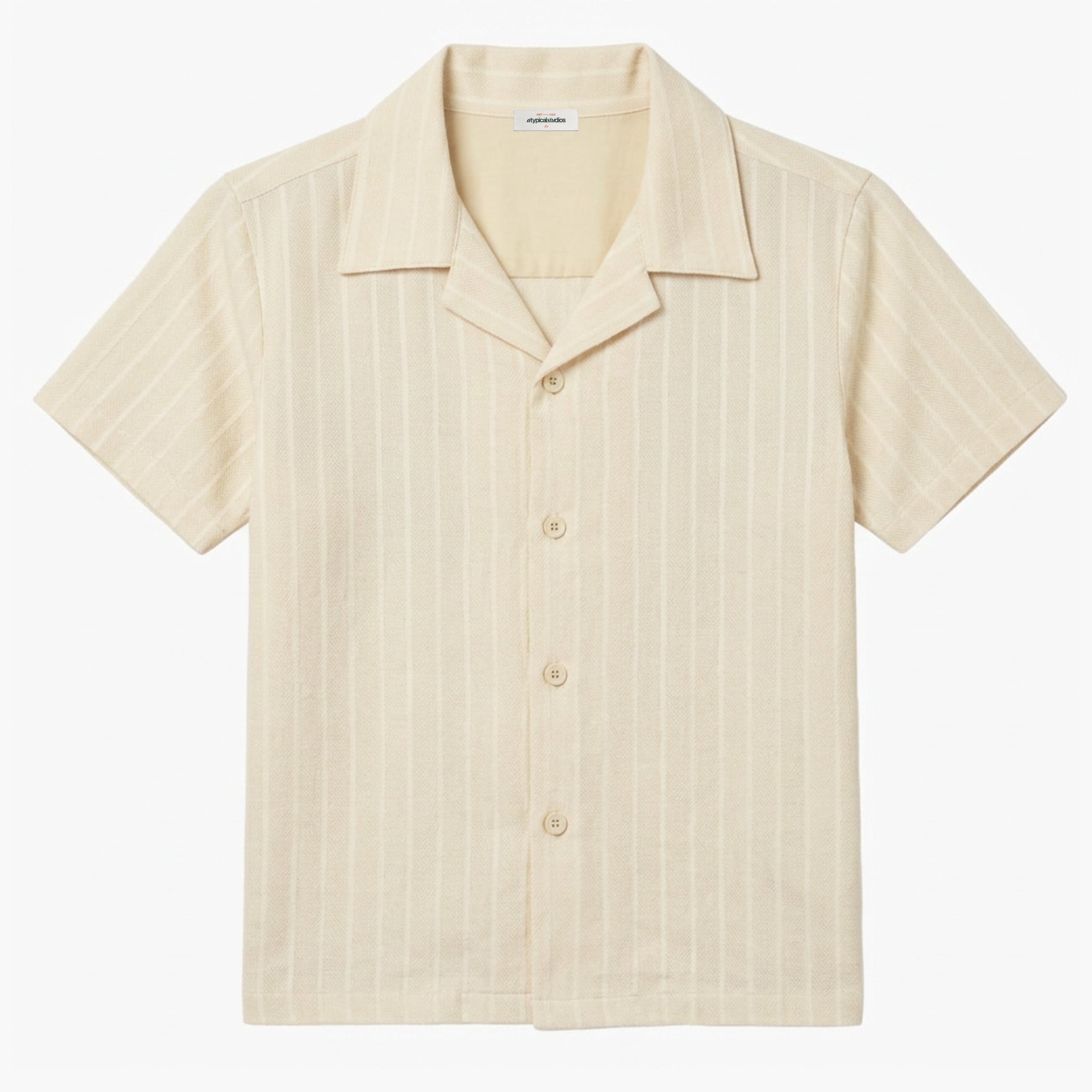 The Line Shirt - Marfil