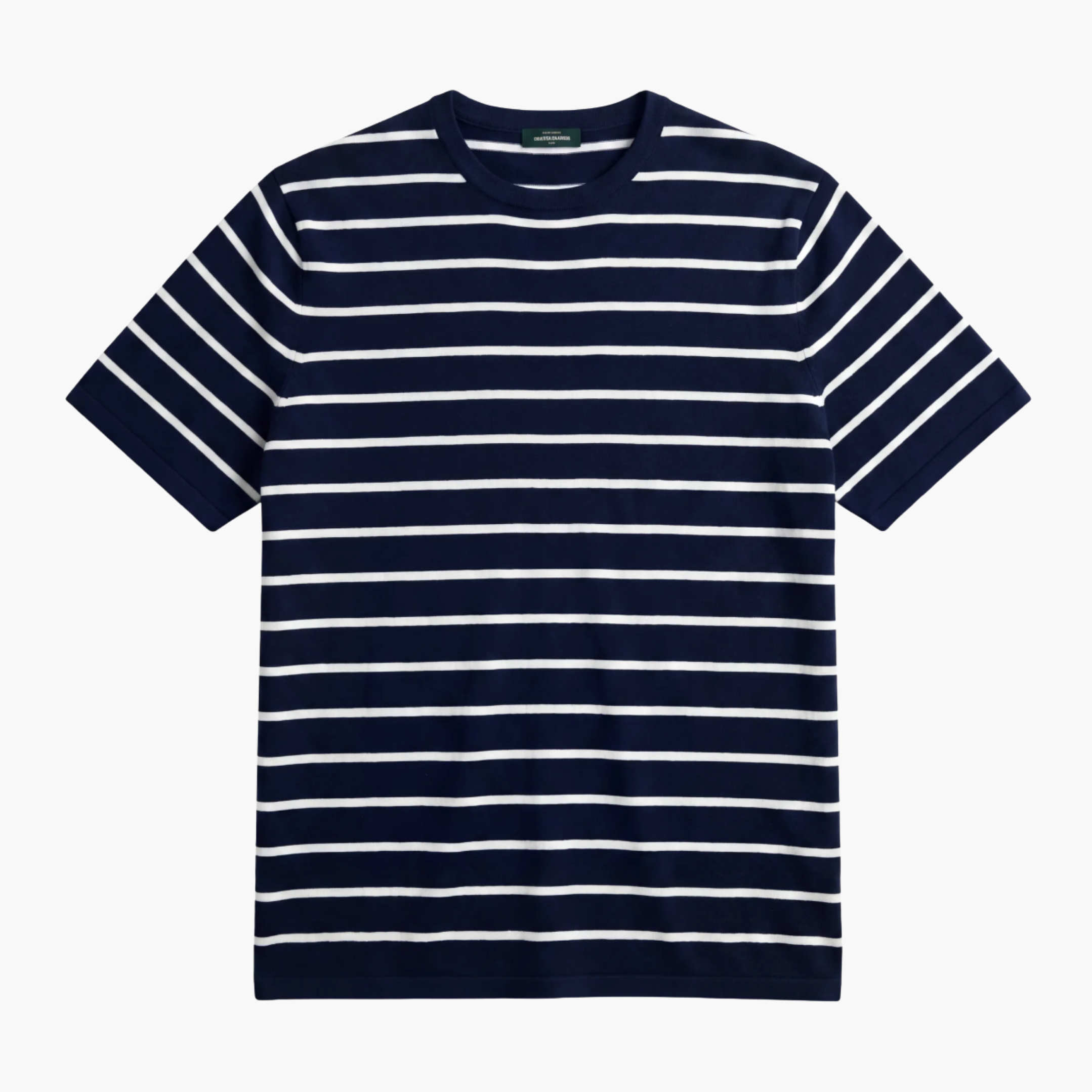 Capri Knit Tee - Navy Blue