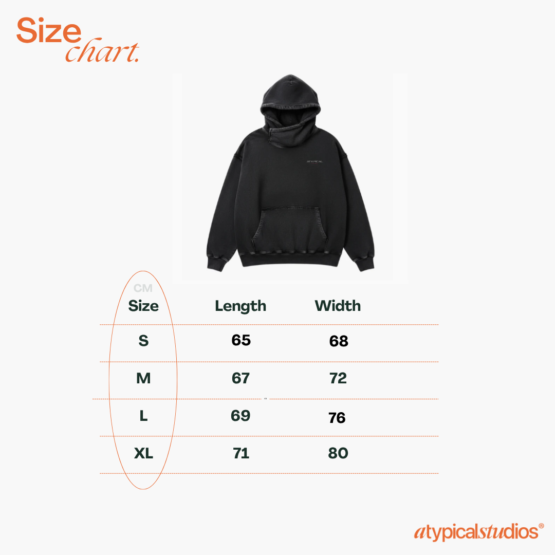 Dual Hood - Washed Negro