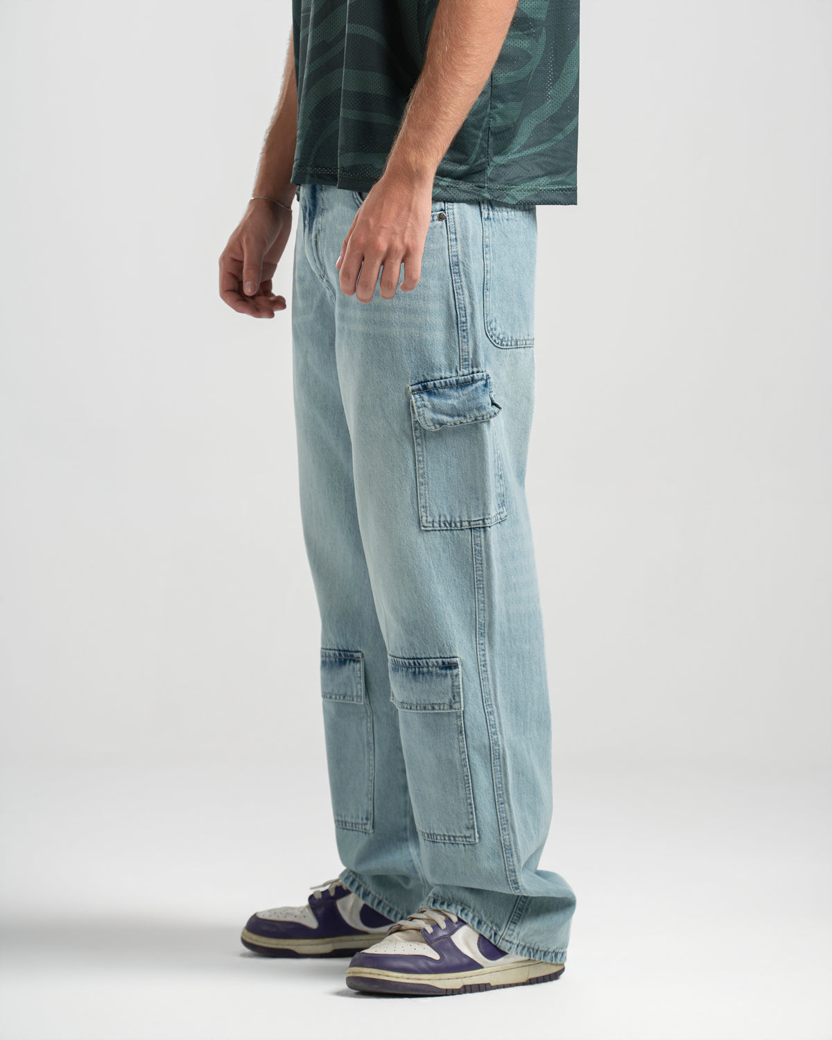 Baggy Denim - Light Blue