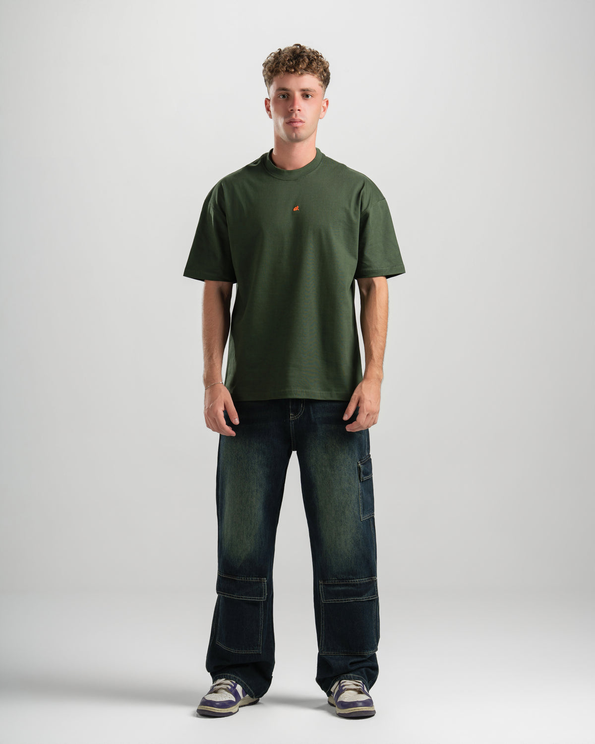 Silent Statement Tee - G X Orange