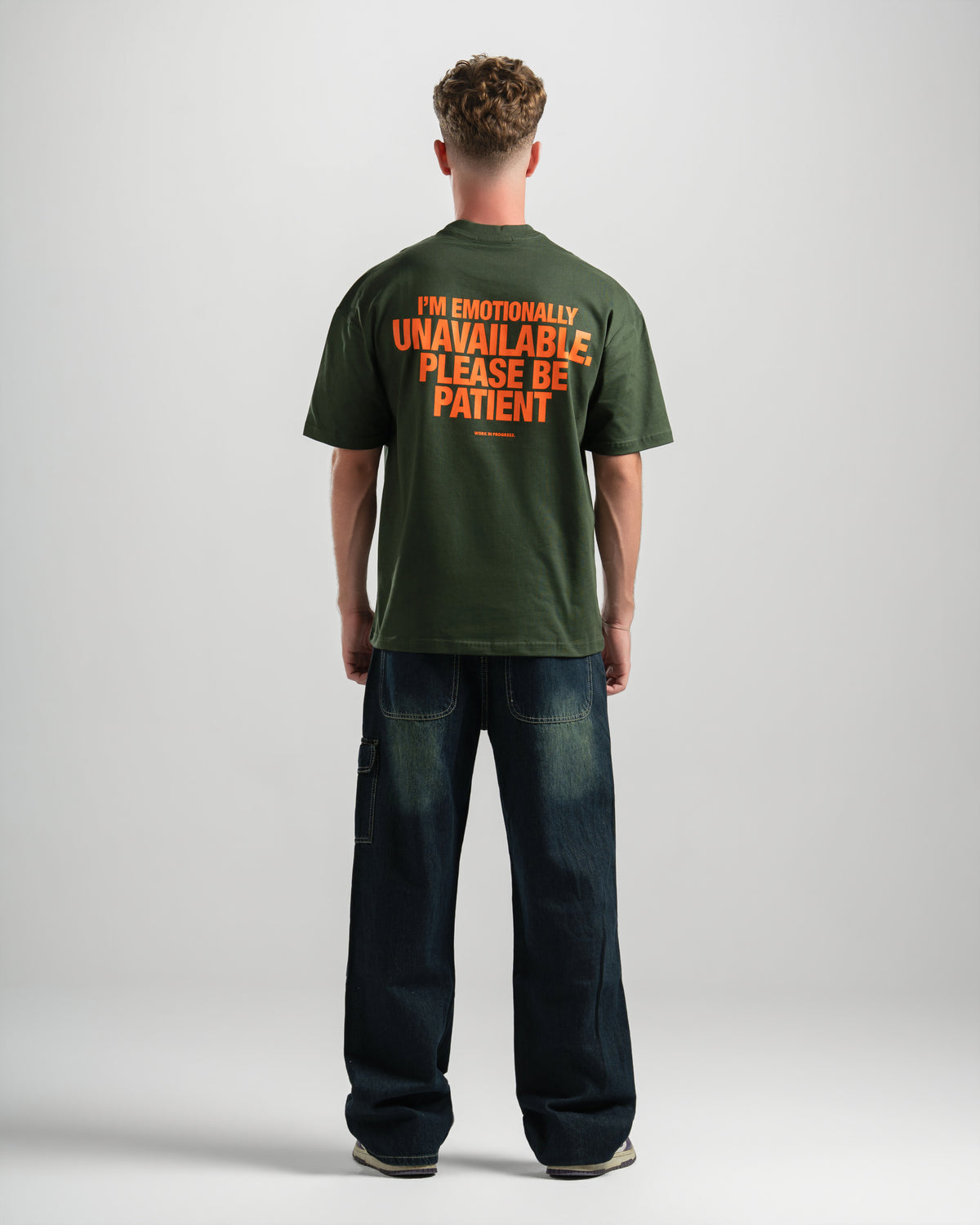 Silent Statement Tee - G X Orange