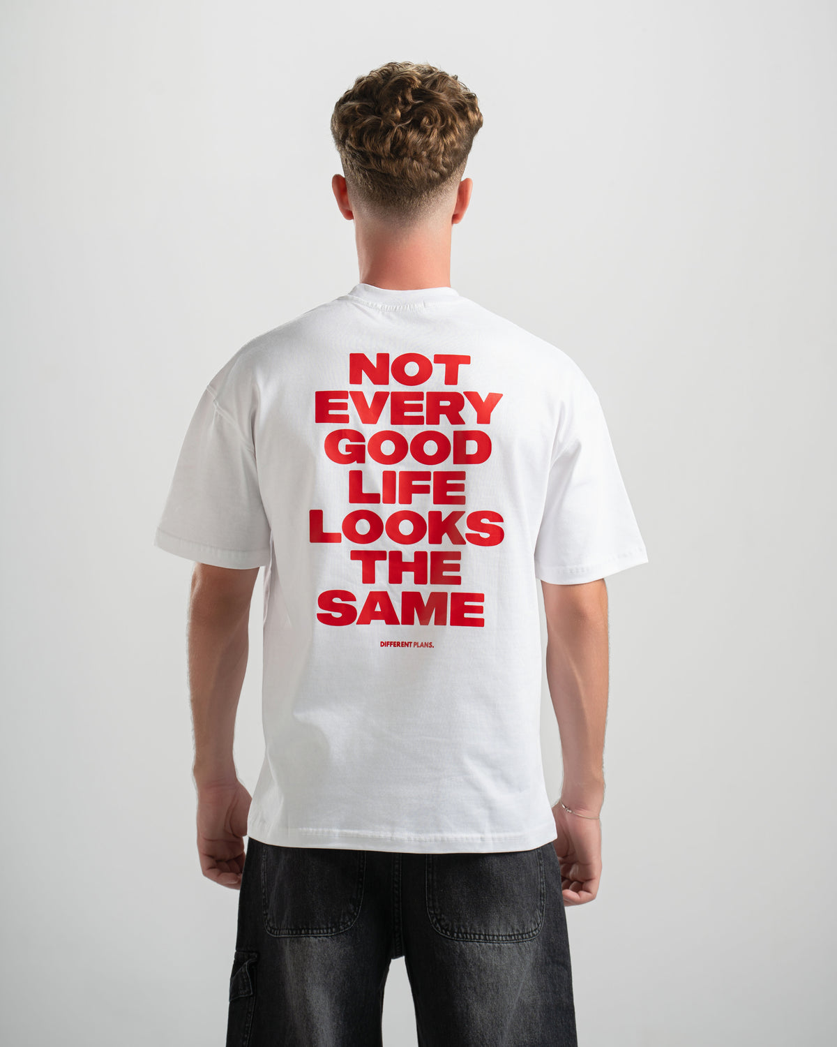 Silent Statement Tee - Blanco