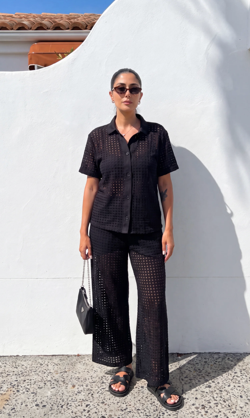 The Muse Shirt - Noir