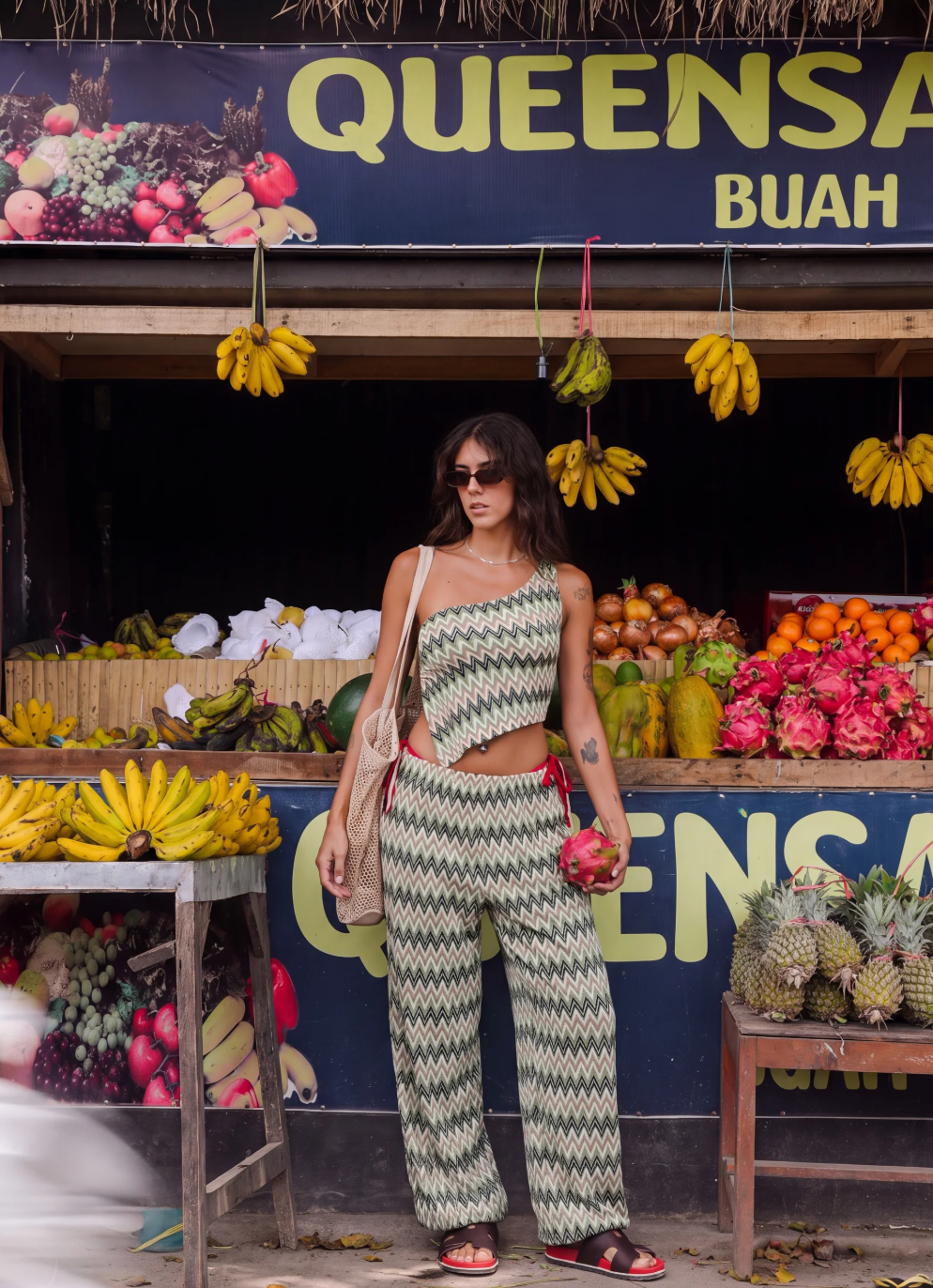 Wave Pants - Earth Multi