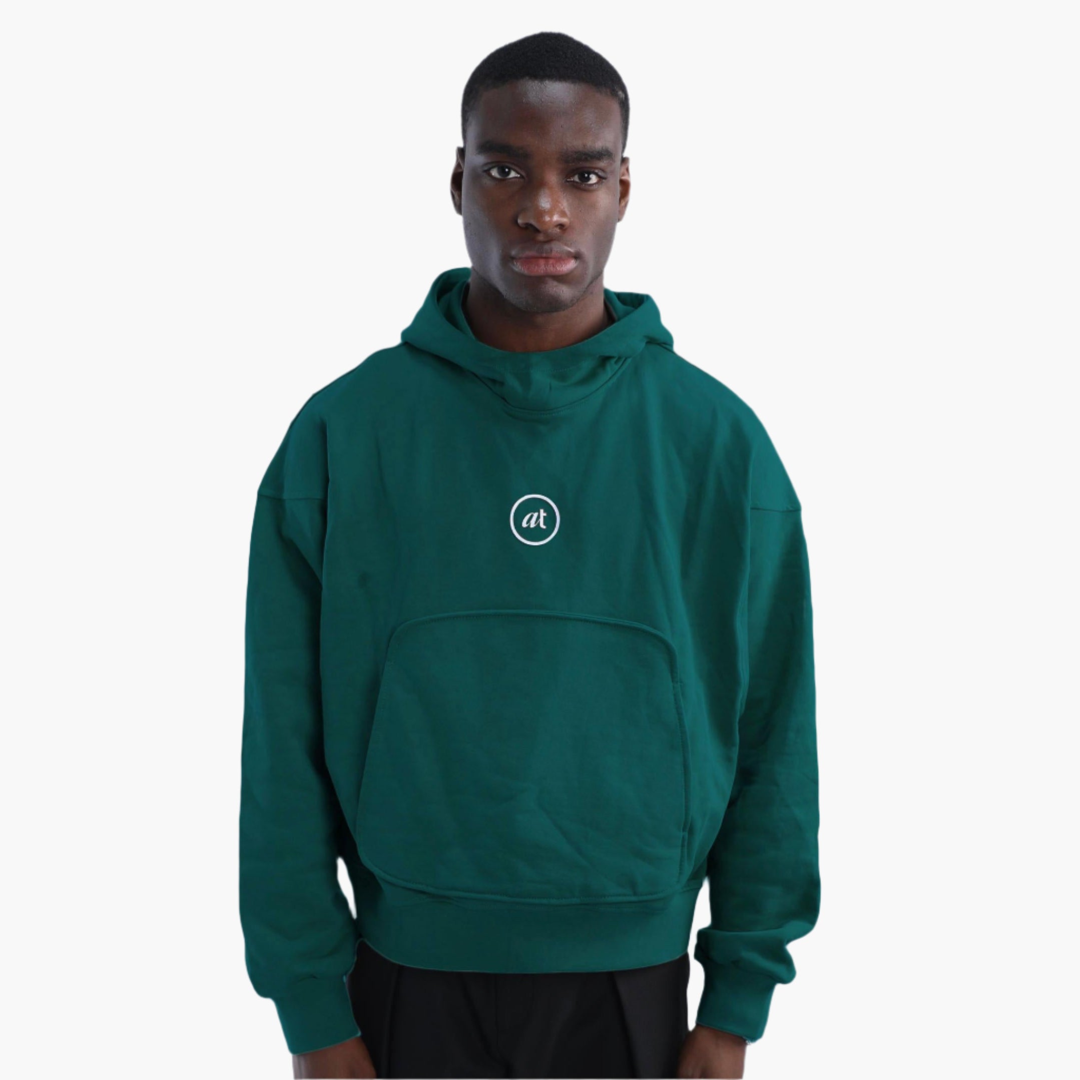 Green Seamline Hoodie